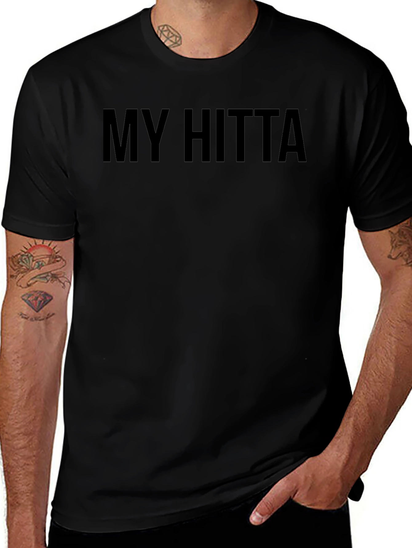 My Hitta Graphic T-Shirt - Casual Streetwear Tee