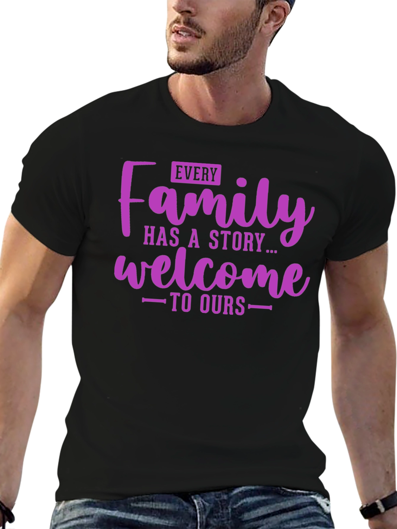 Family Story T-Shirt - Welcome to Ours Tee