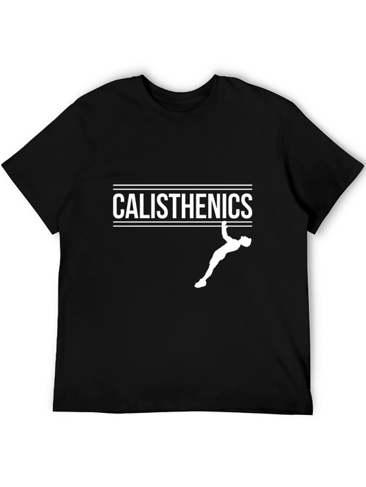 Calisthenics T-Shirt - Black Graphic Tee