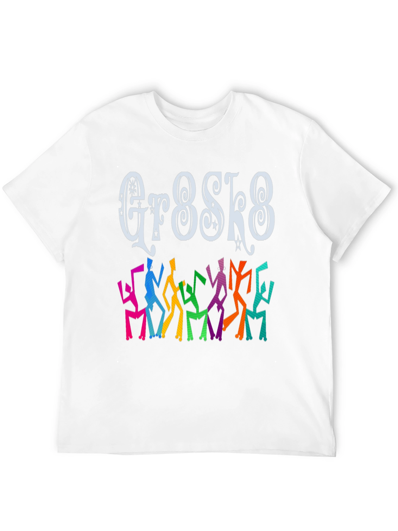 Groovy Gr8sk8 Dance T-Shirt - Black