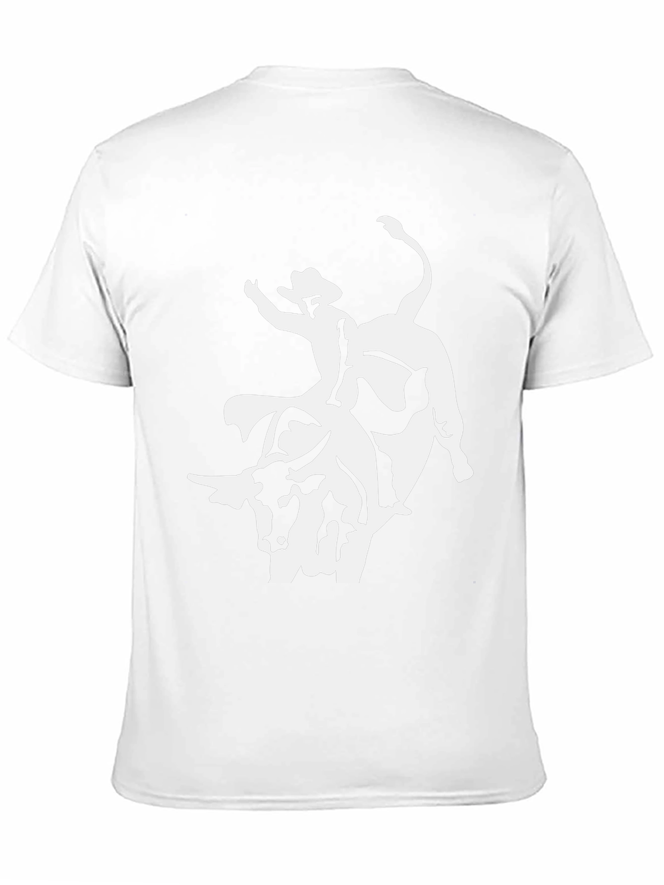Black Bull Rider Graphic Tee