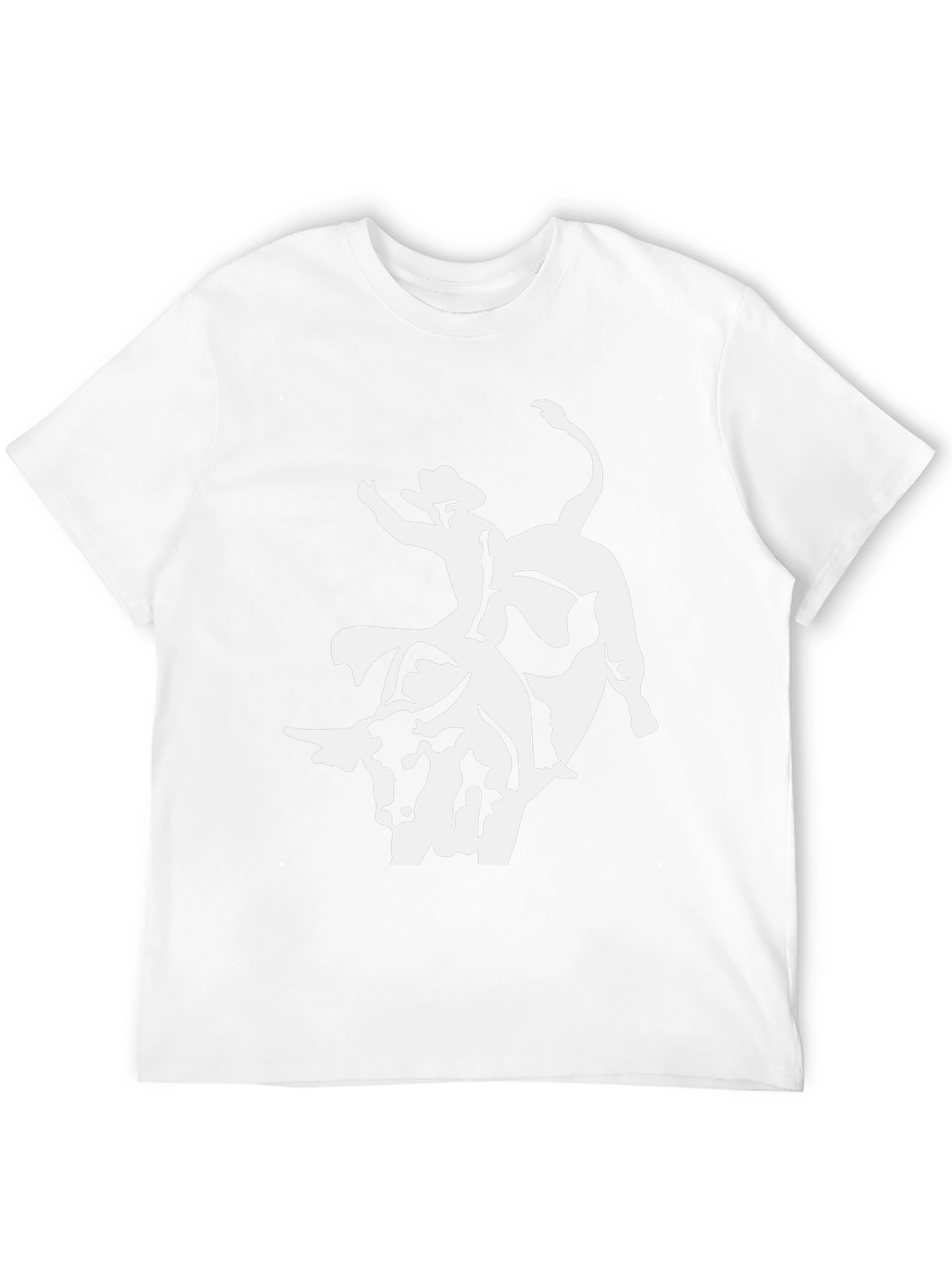Black Bull Rider Graphic Tee