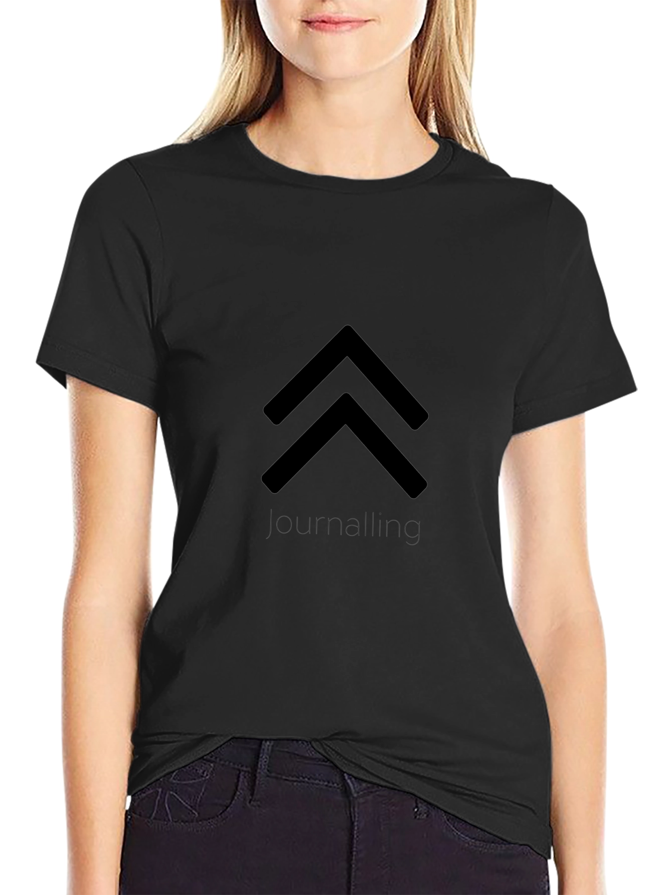 Minimalist Black Arrow Tee