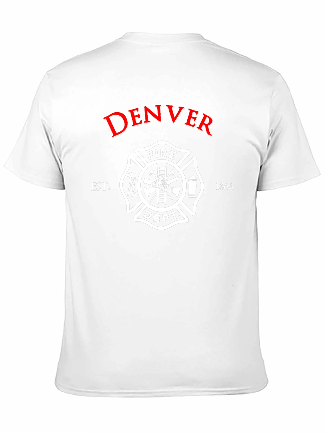Denver Fire Dept. Black T-Shirt