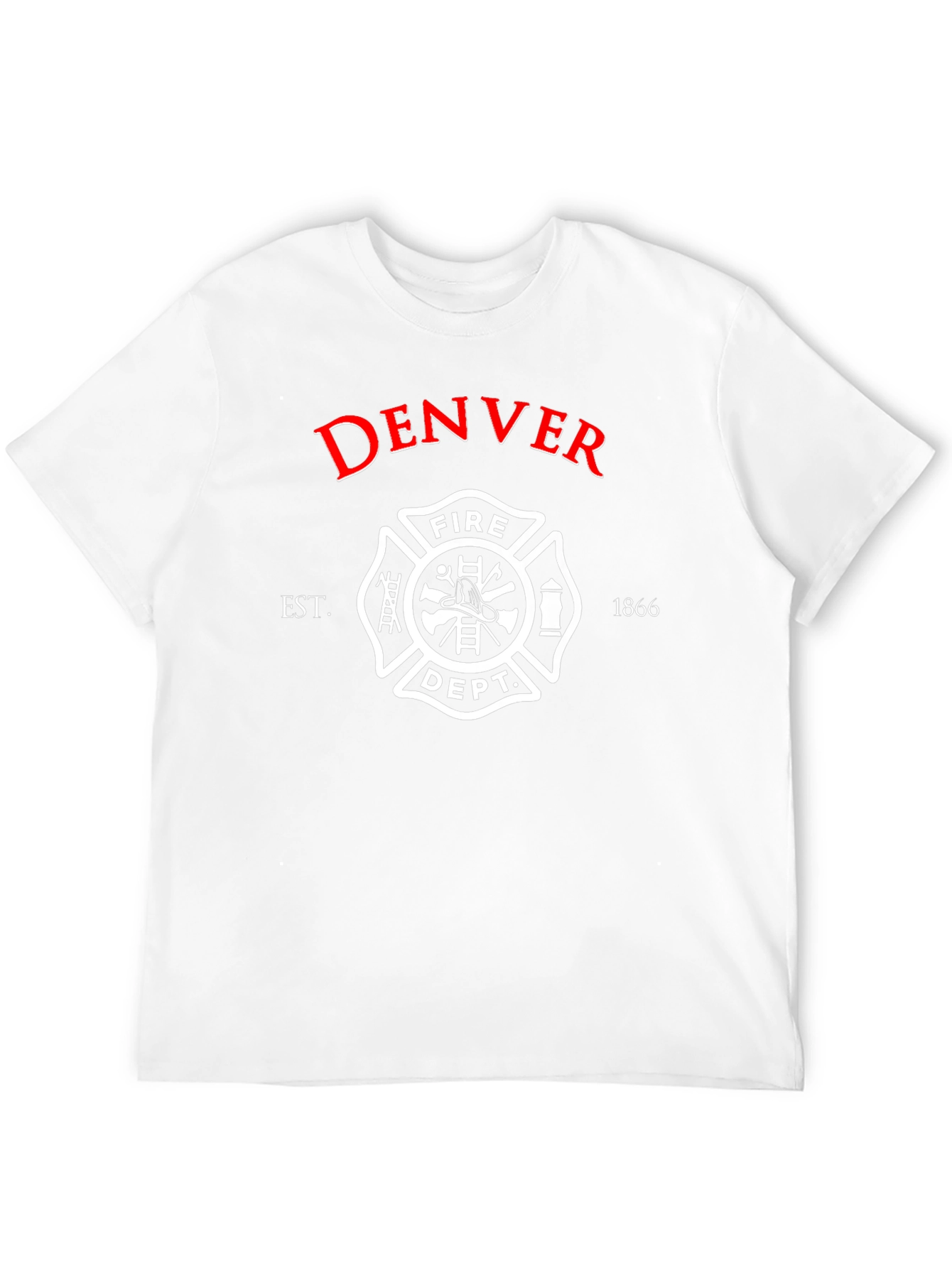 Denver Fire Dept. Black T-Shirt