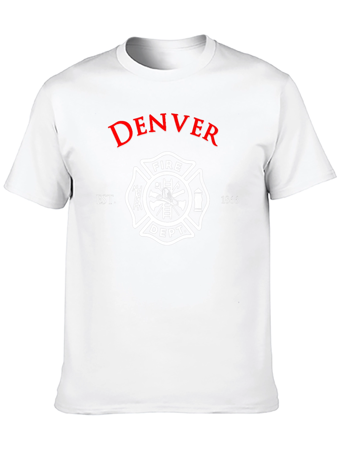 Denver Fire Dept. Black T-Shirt