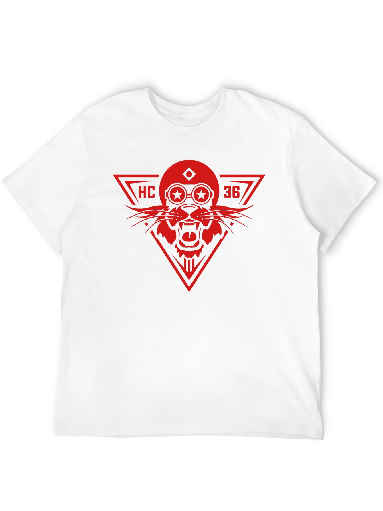 Red HC 36 Lion T-Shirt