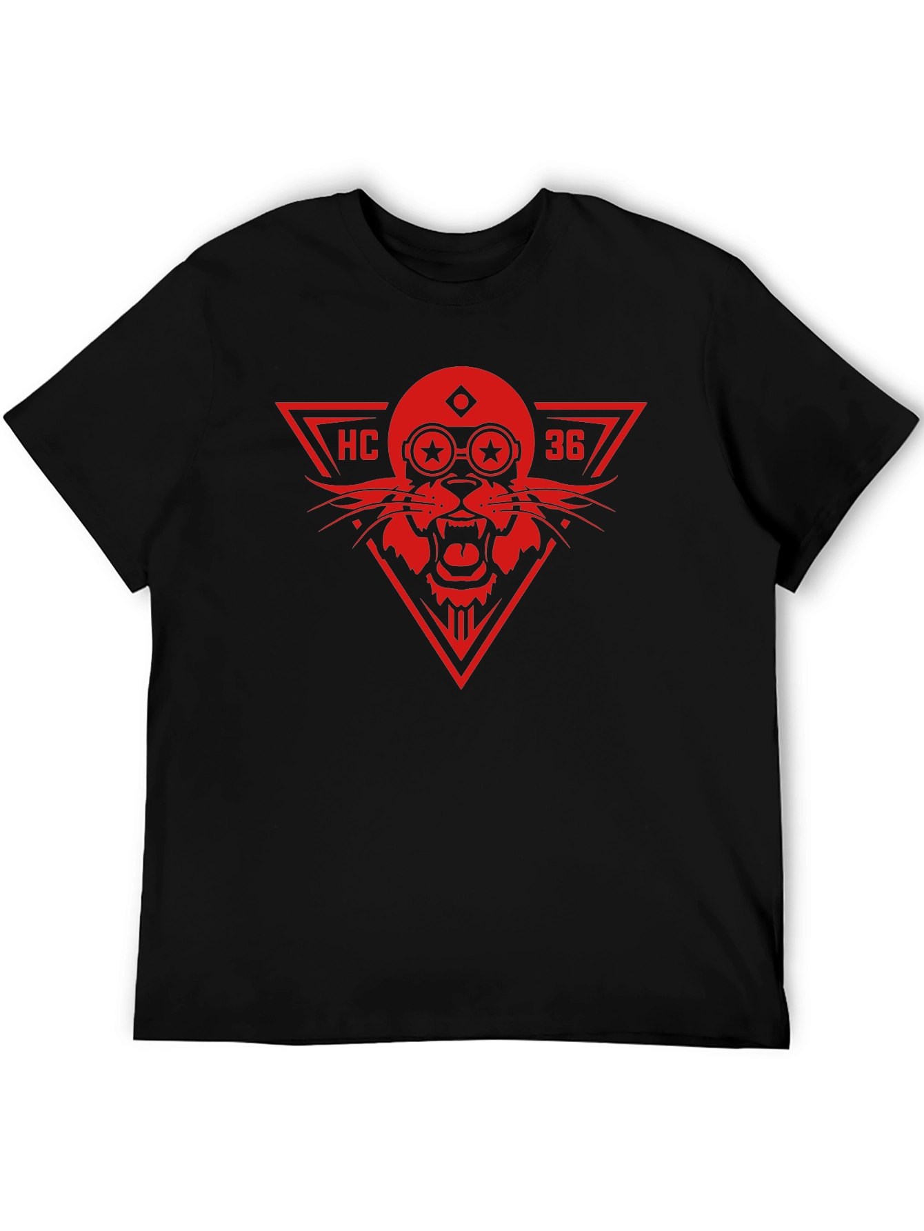 Red HC 36 Lion T-Shirt