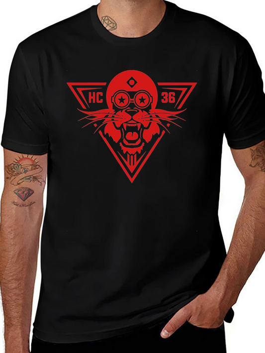 Red HC 36 Lion T-Shirt