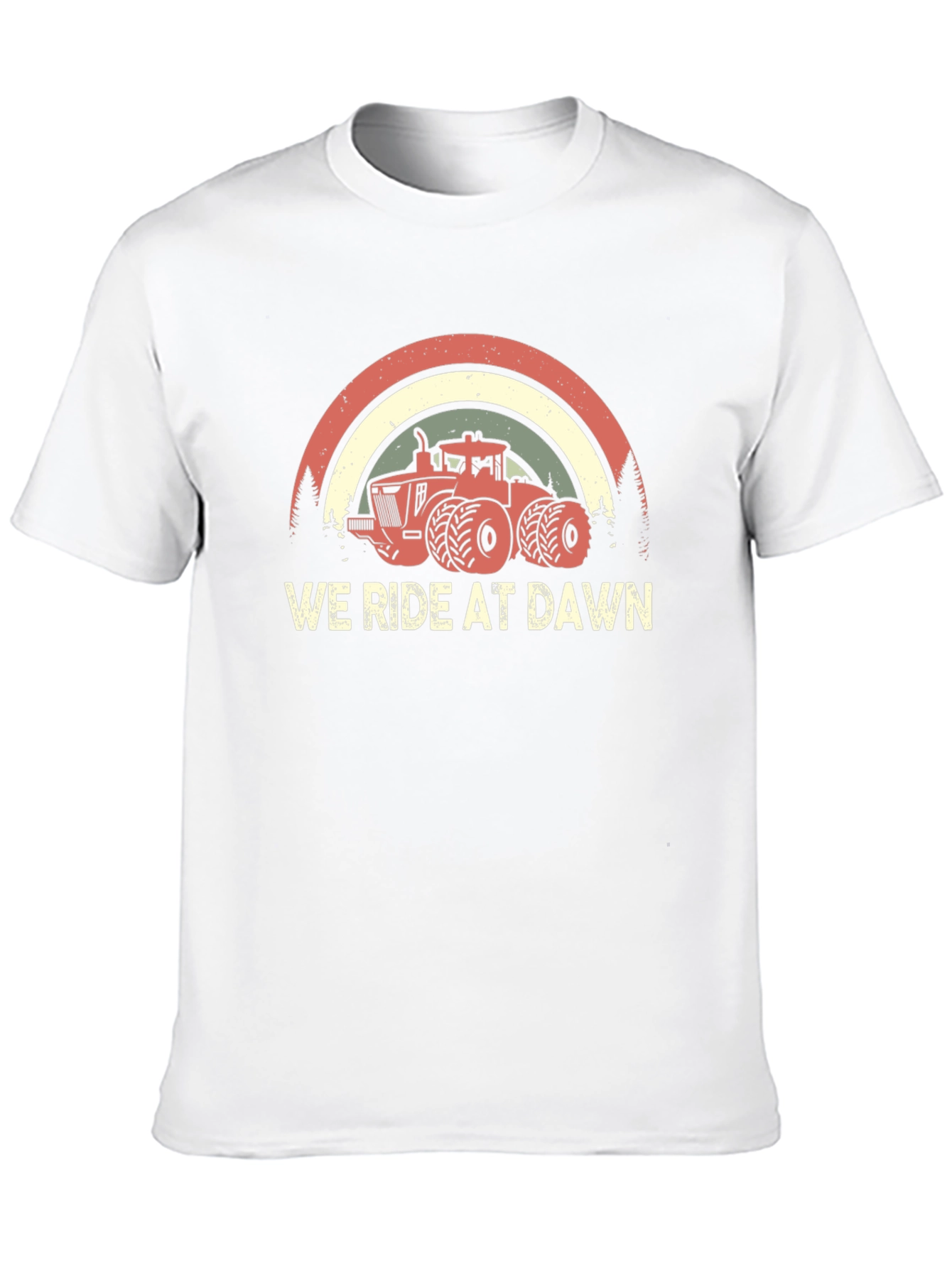 We Ride at Dawn Tractor Tee