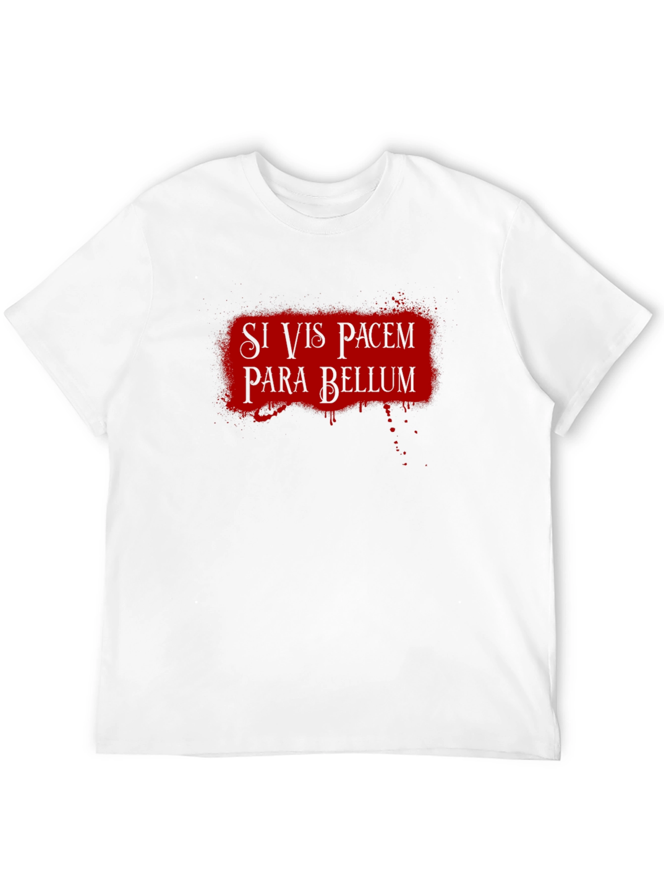 Si Vis Pacem Para Bellum T-Shirt - Latin Phrase