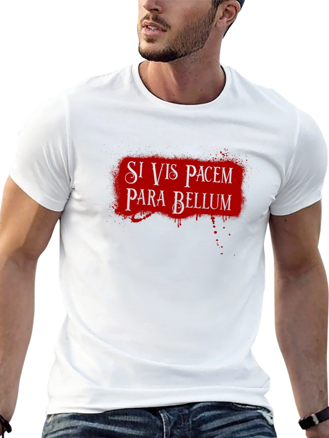 Si Vis Pacem Para Bellum T-Shirt - Latin Phrase