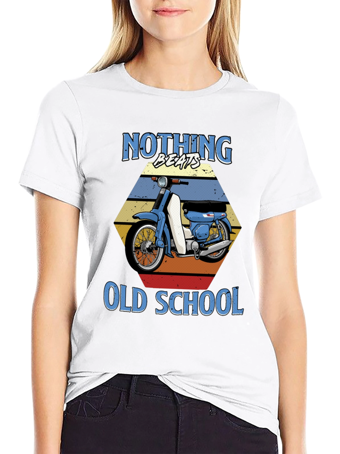 Nothing Beats Old School Motorcycle T-Shirt
