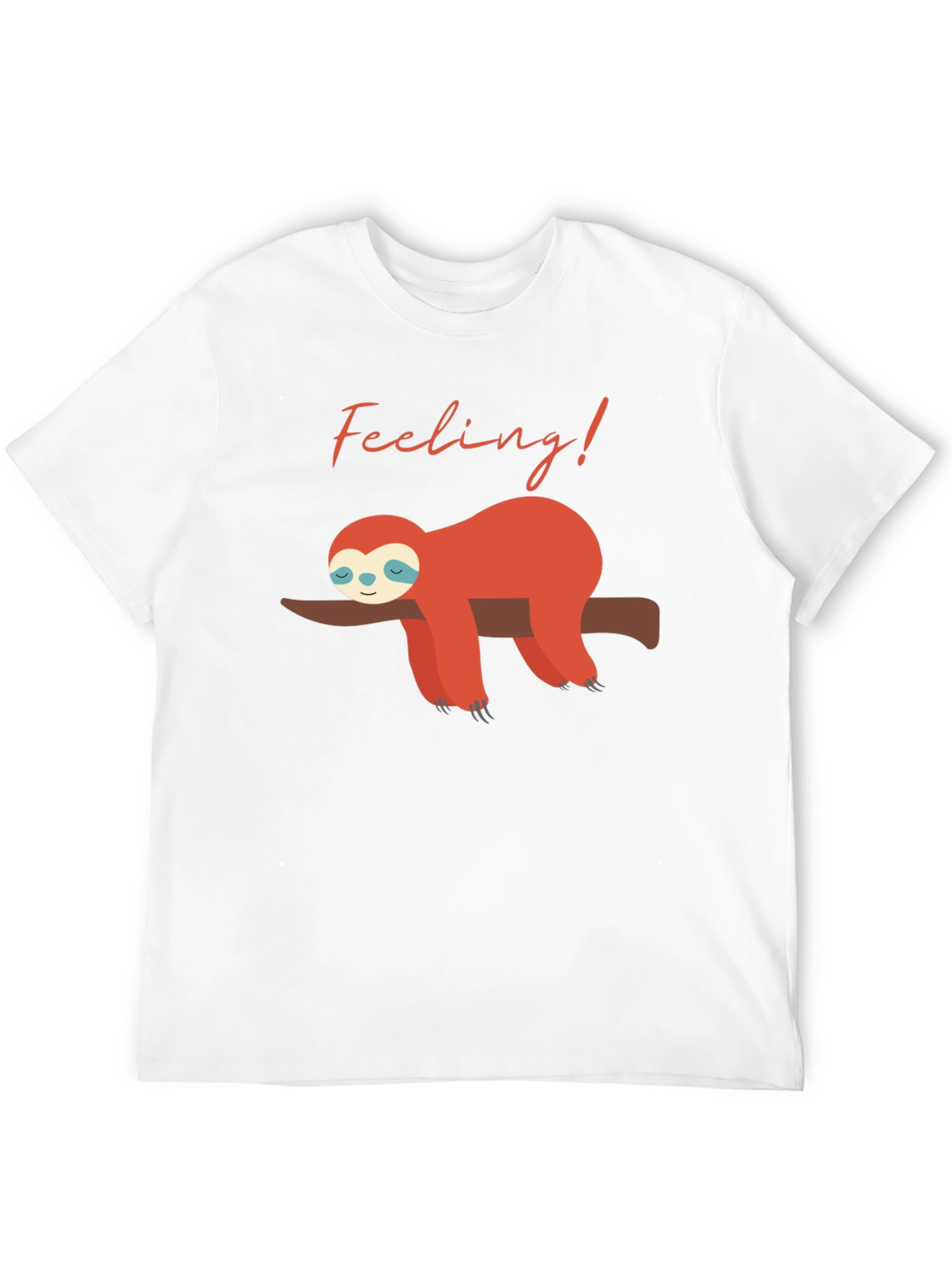 Feeling Lazy Sloth Graphic Tee