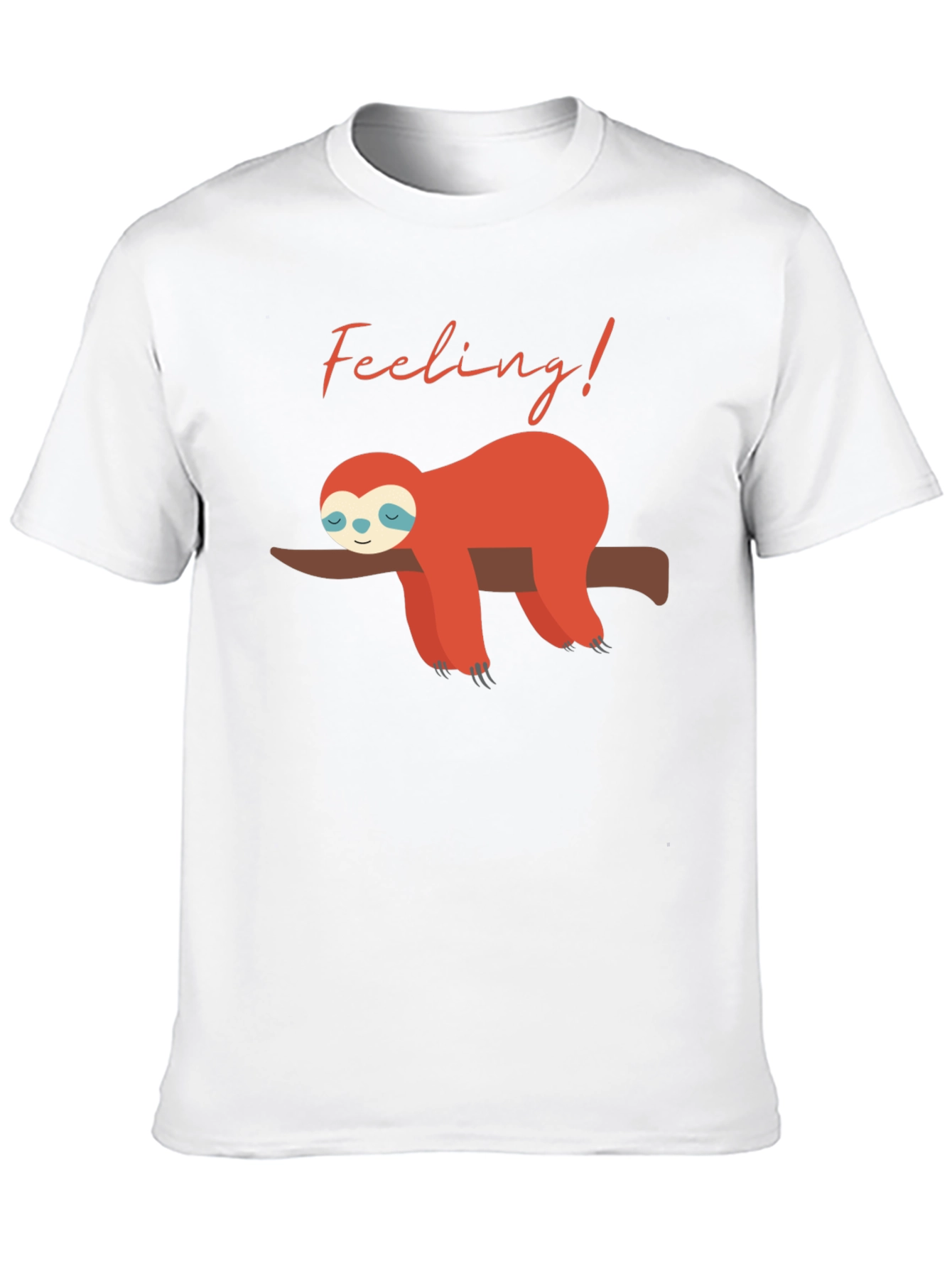 Feeling Lazy Sloth Graphic Tee
