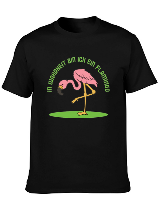 Funny Flamingo T-Shirt - In Wahrheit Bin Ich Ein Flamingo