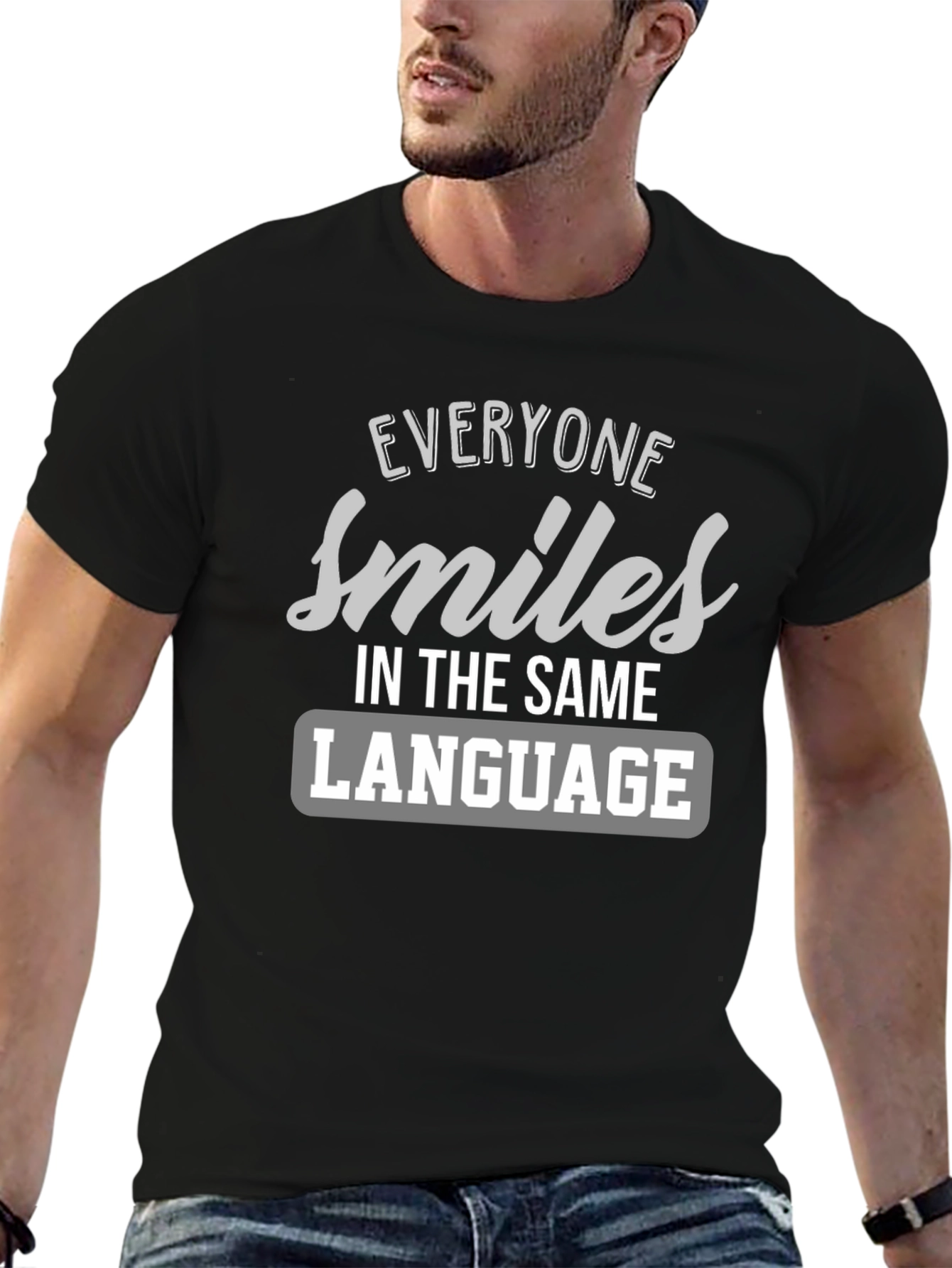 Everyone Smiles T-Shirt - Inspirational Message
