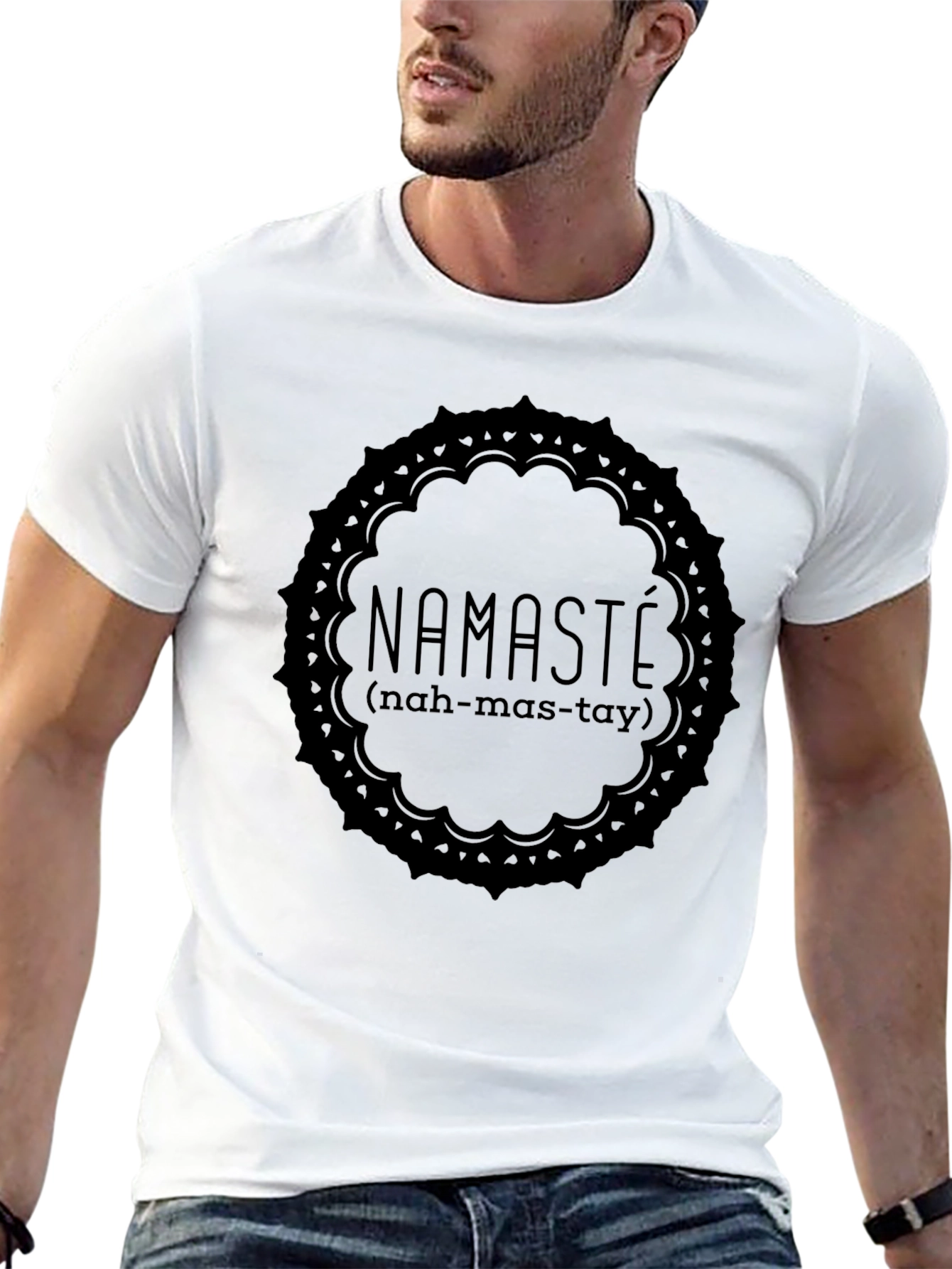 Namaste Graphic Tee - Yoga Inspired T-Shirt