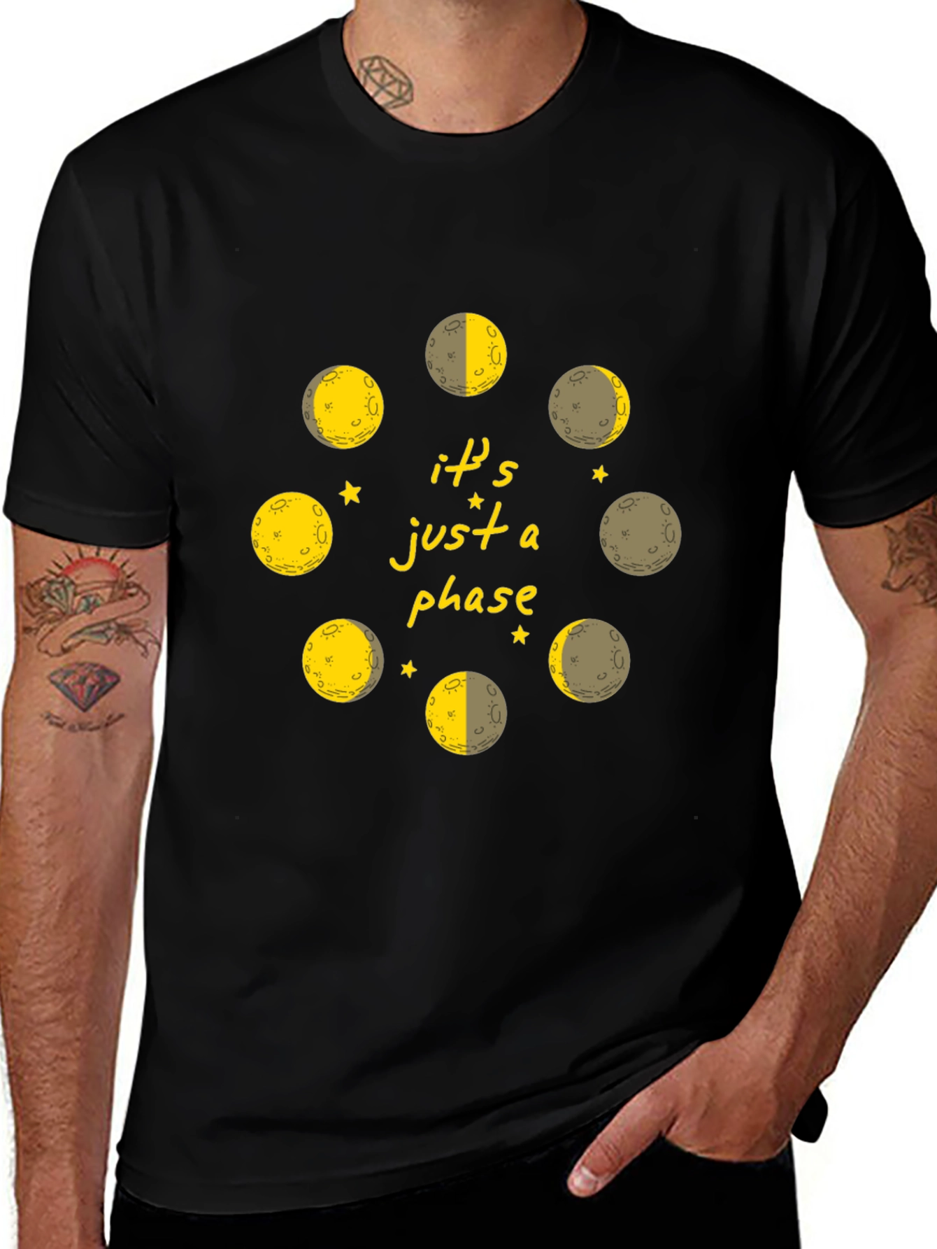 Its Just a Phase Moon T-Shirt