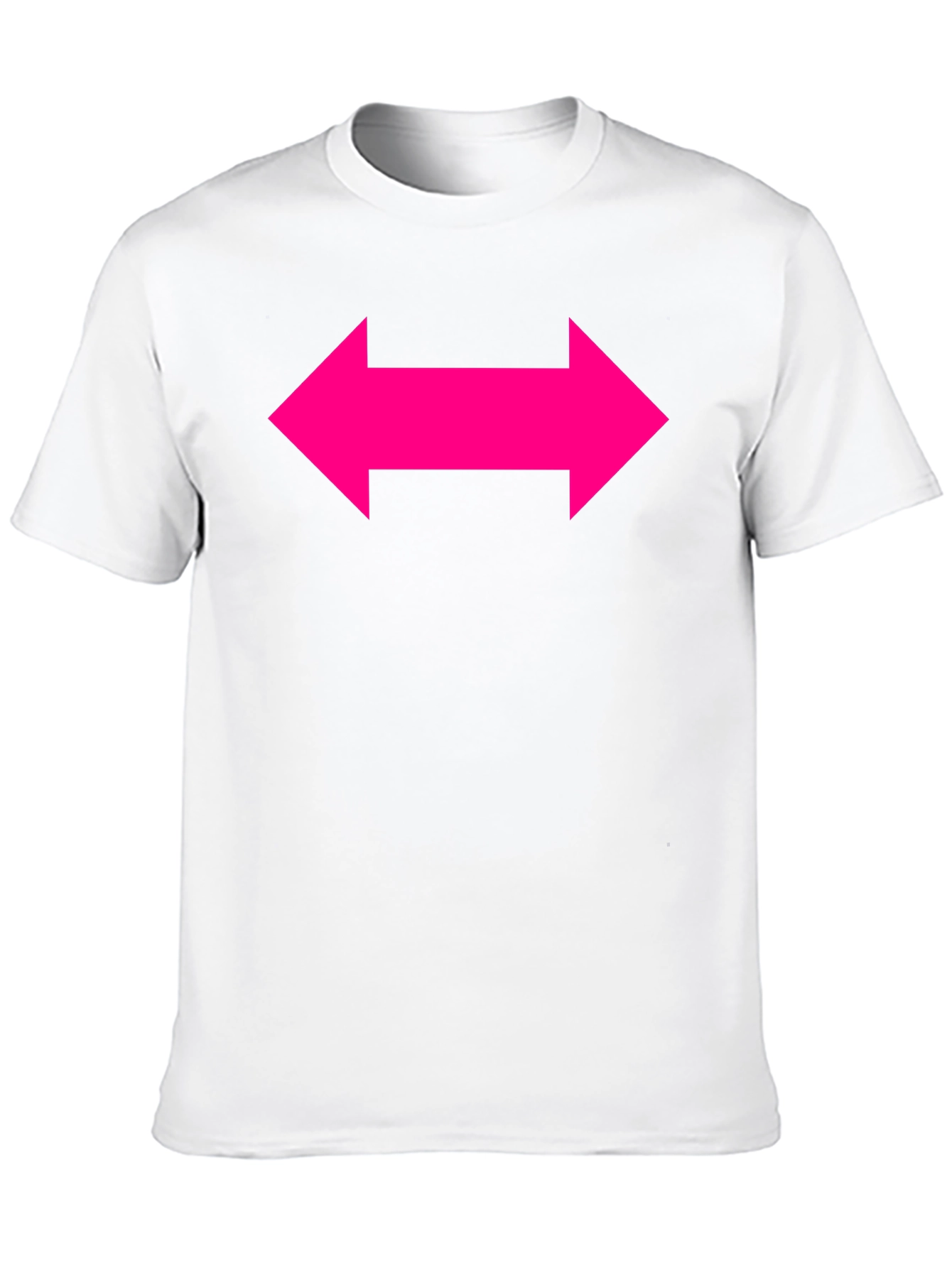 Bold Arrow Graphic Tee - Black