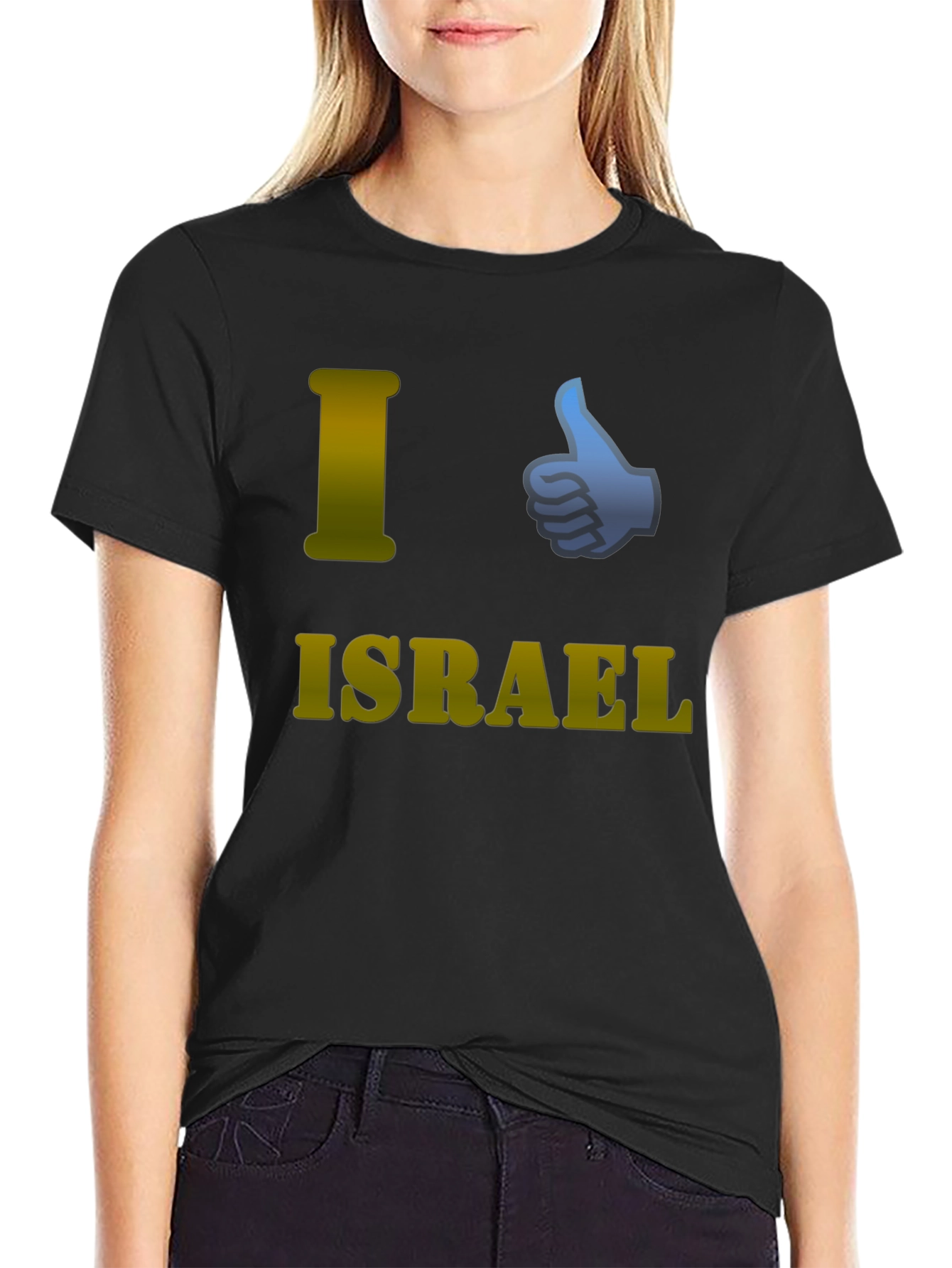 I Thumbs Up Israel Tee - Soft Cotton Blend