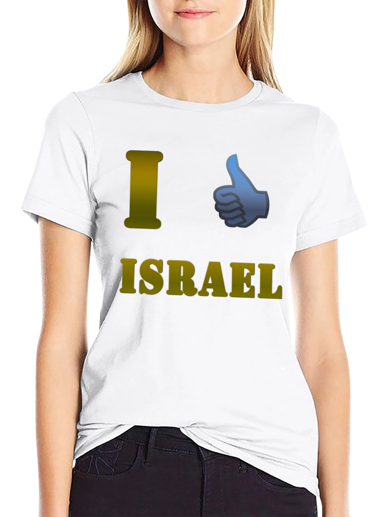I Thumbs Up Israel Tee - Soft Cotton Blend