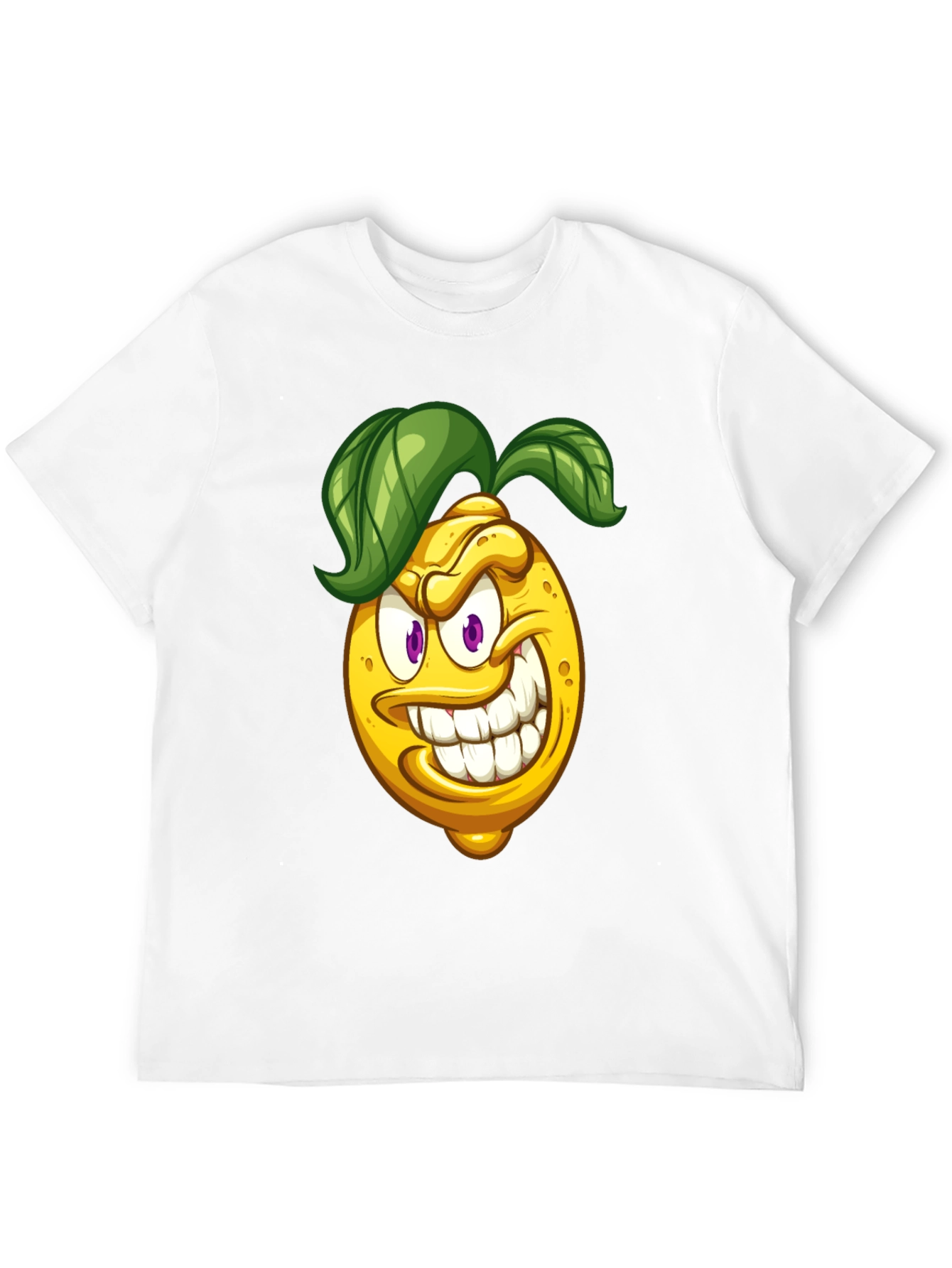 Cartoon Lemon Graphic Tee