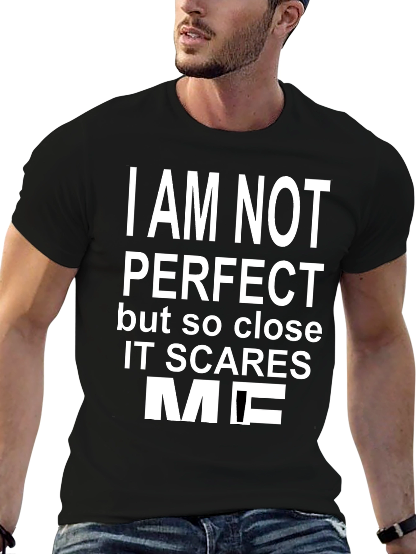 Funny I Am Not Perfect Graphic Tee
