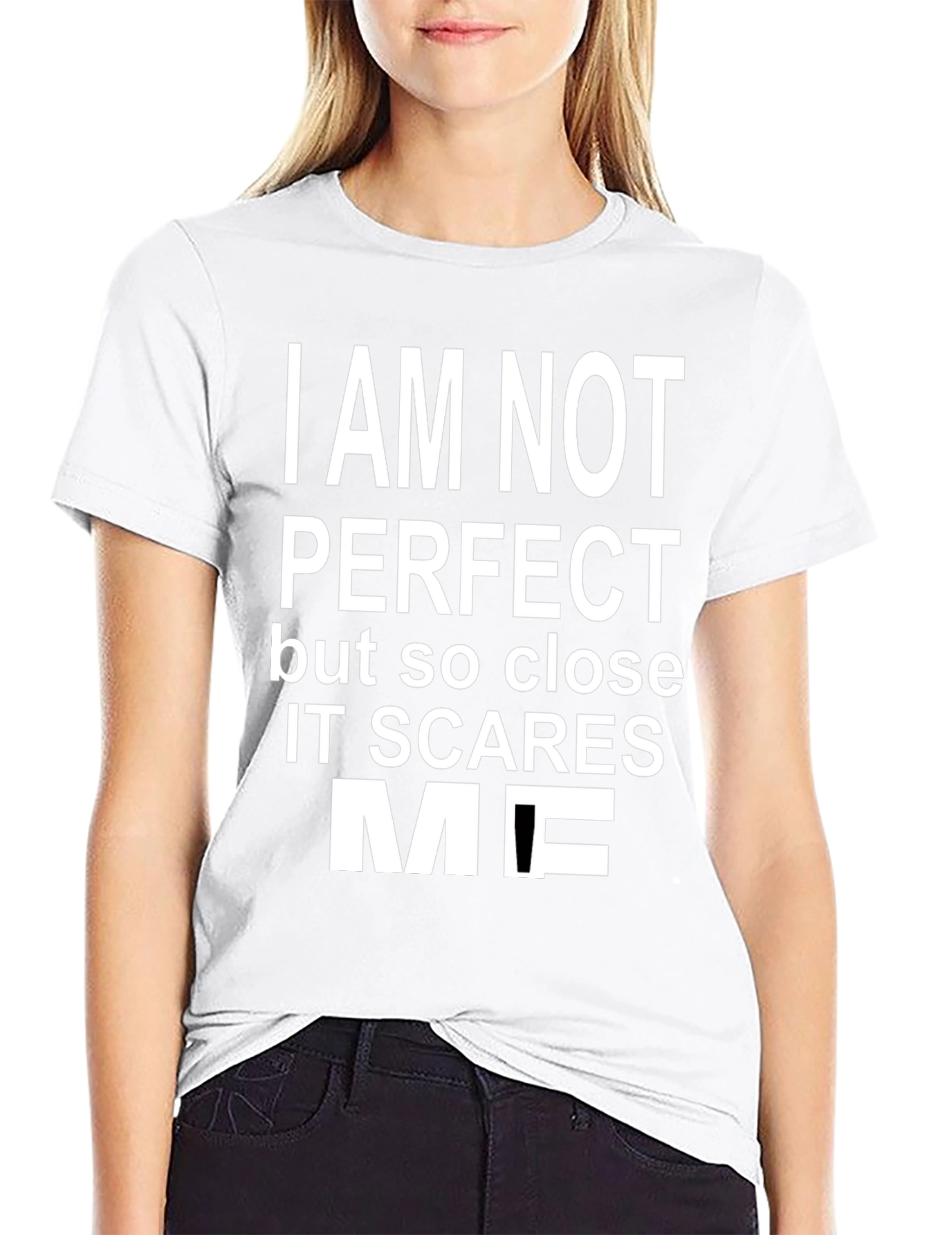 Funny I Am Not Perfect Graphic Tee