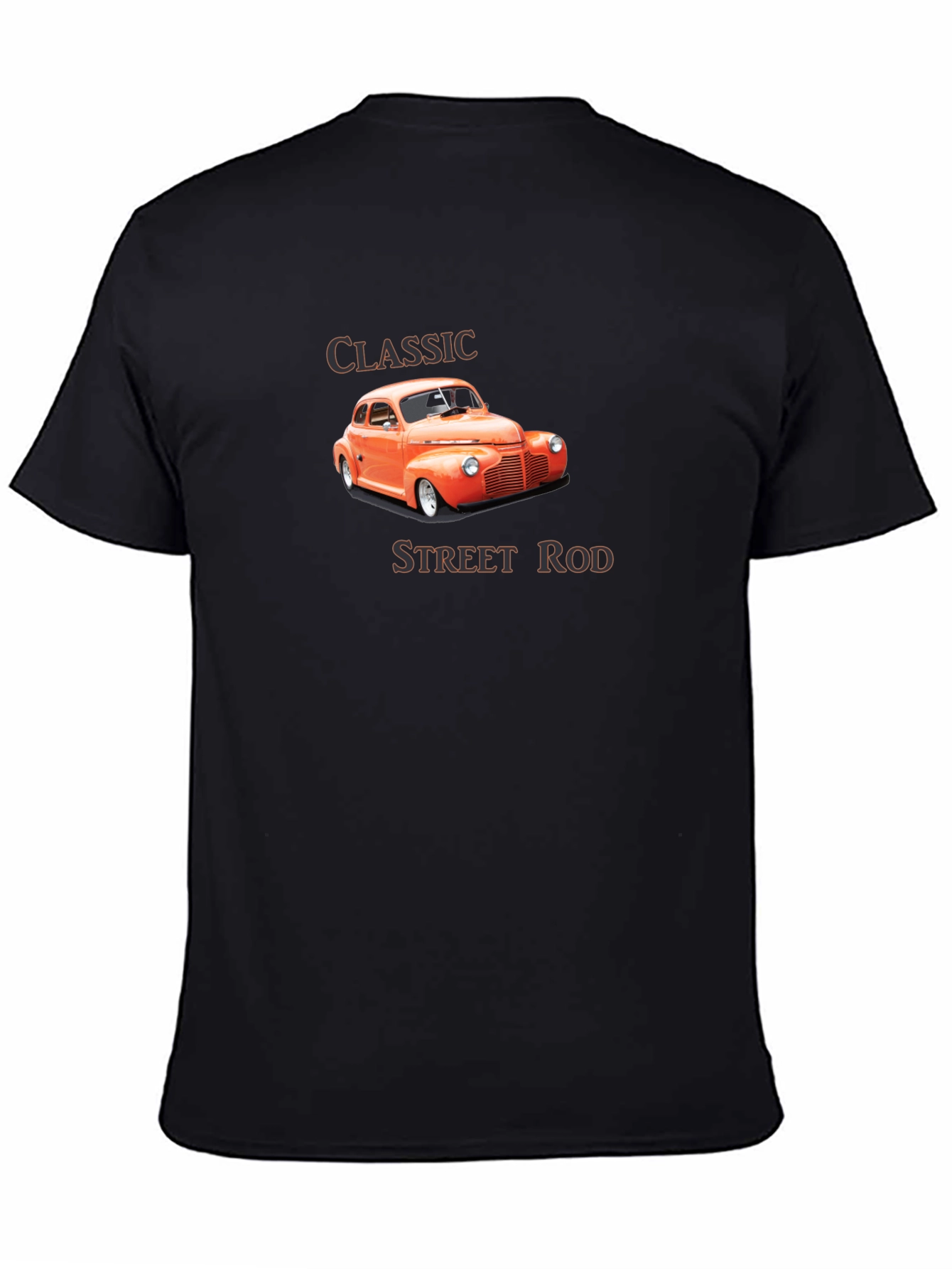 Classic Street Rod Graphic T-Shirt - Black