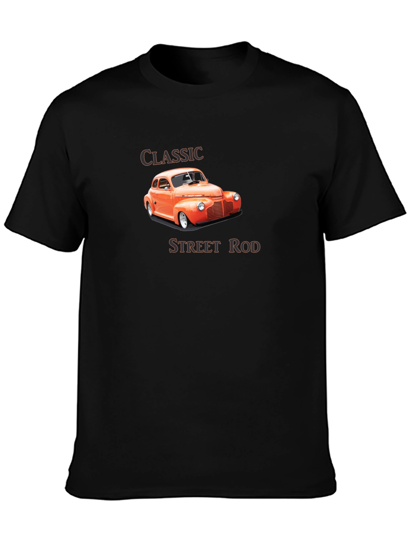 Classic Street Rod Graphic T-Shirt - Black