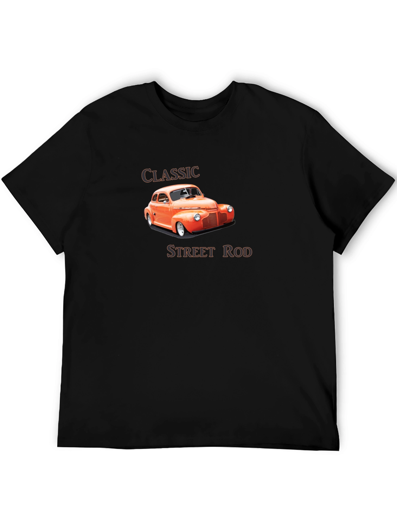 Classic Street Rod Graphic T-Shirt - Black
