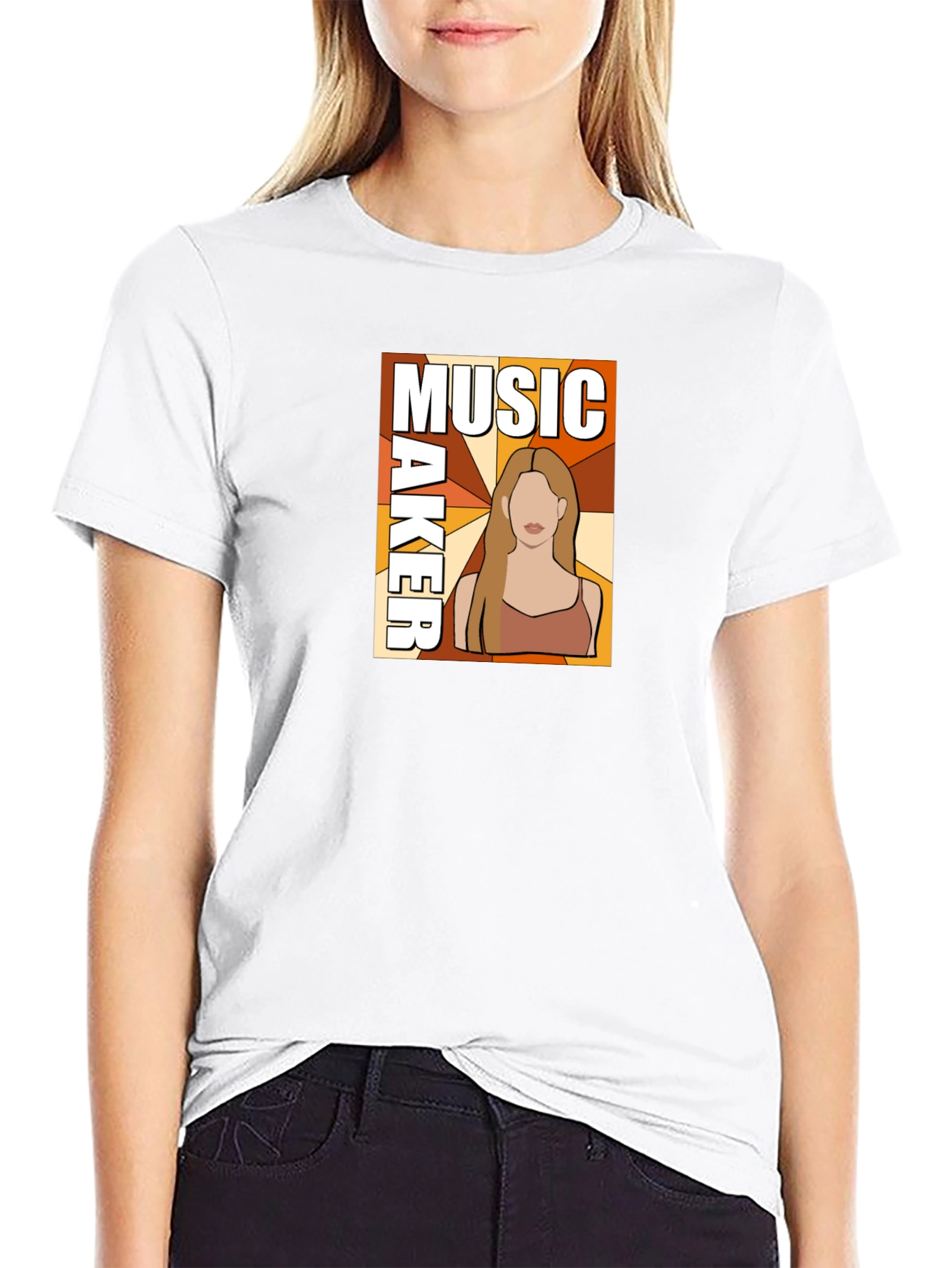 Music Maker T-Shirt - Retro Style Graphic Tee