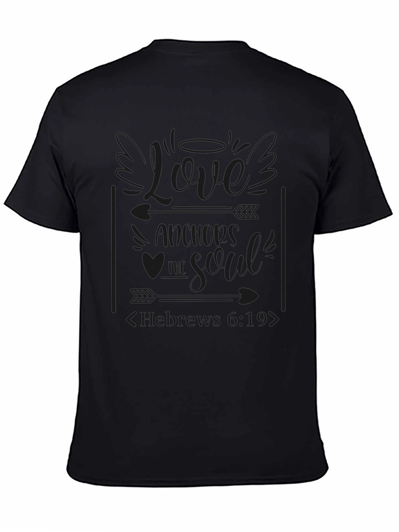 Love Anchors The Soul T-Shirt - Hebrews 6:19
