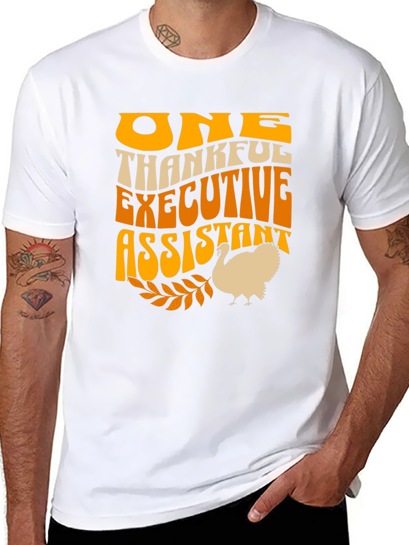 Thankful Executive Assistant Thanksgiving T-Shirt