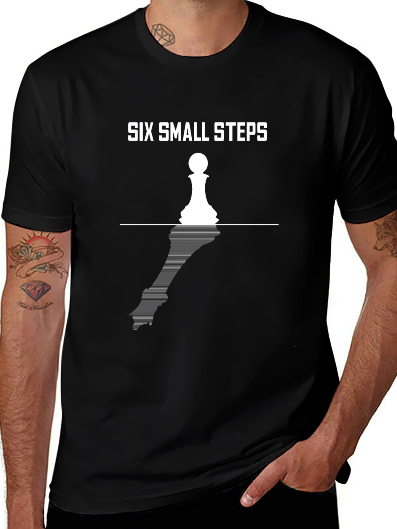 Six Small Steps Graphic Tee