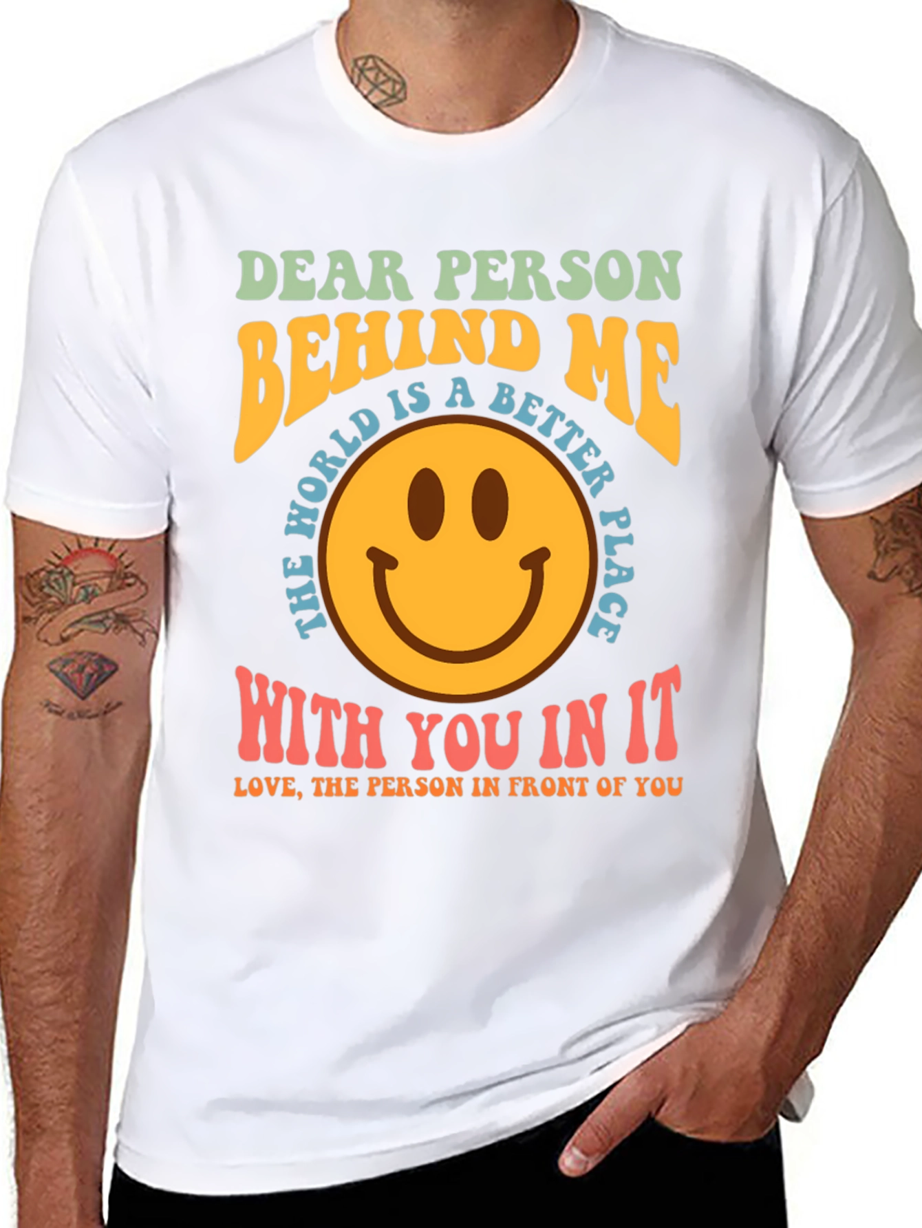 Dear Person Behind Me Graphic T-Shirt