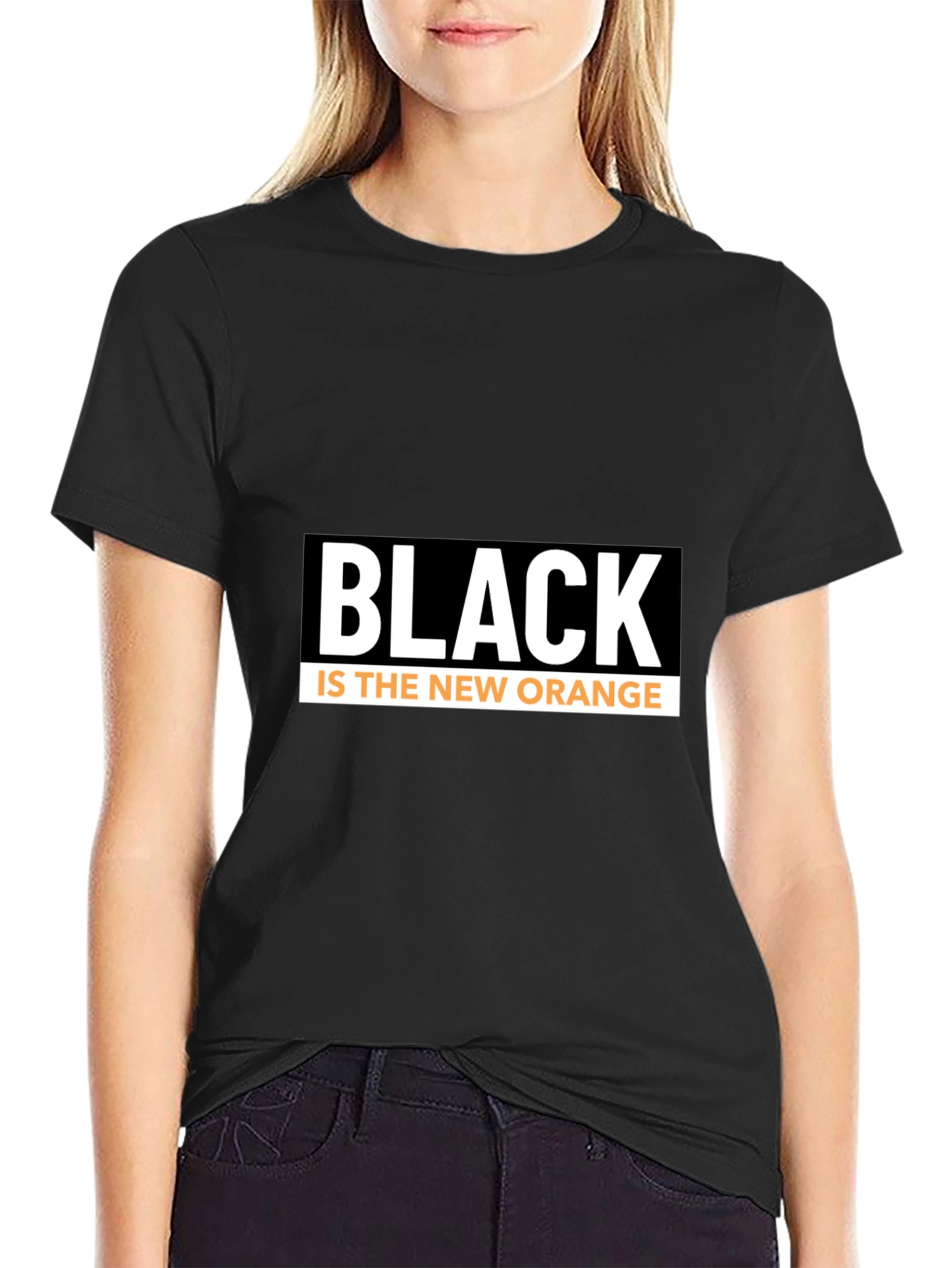 Black is the New Orange Graphic Tee