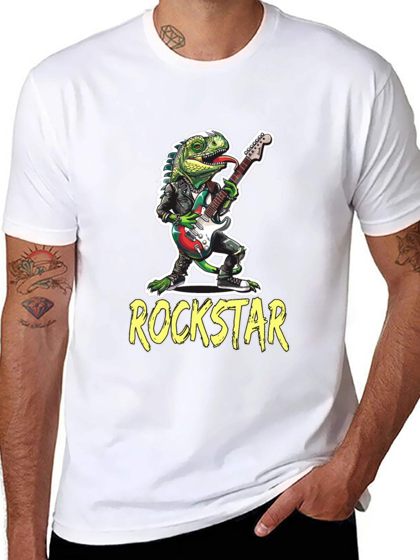 Rockstar Lizard Graphic Tee
