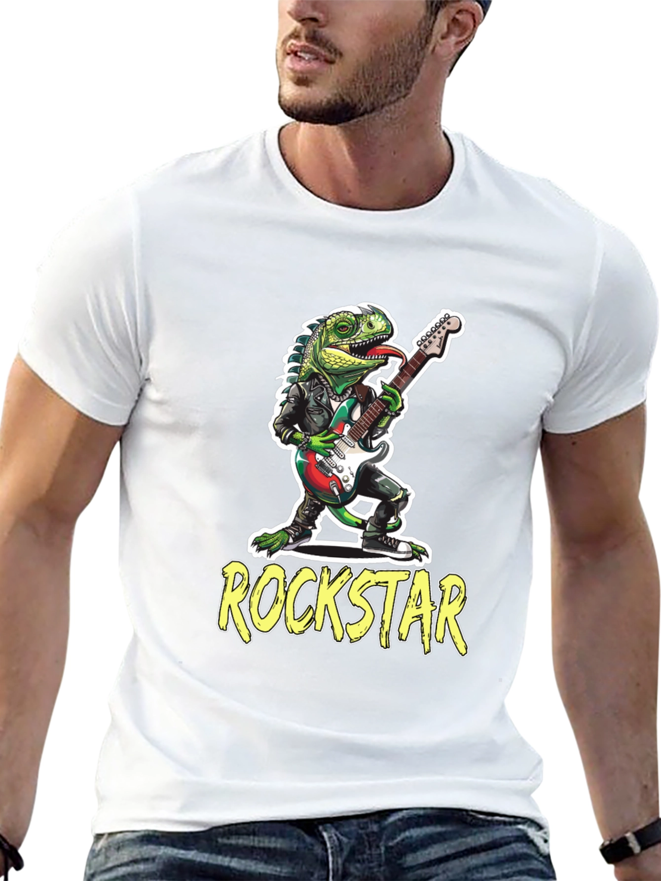 Rockstar Lizard Graphic Tee