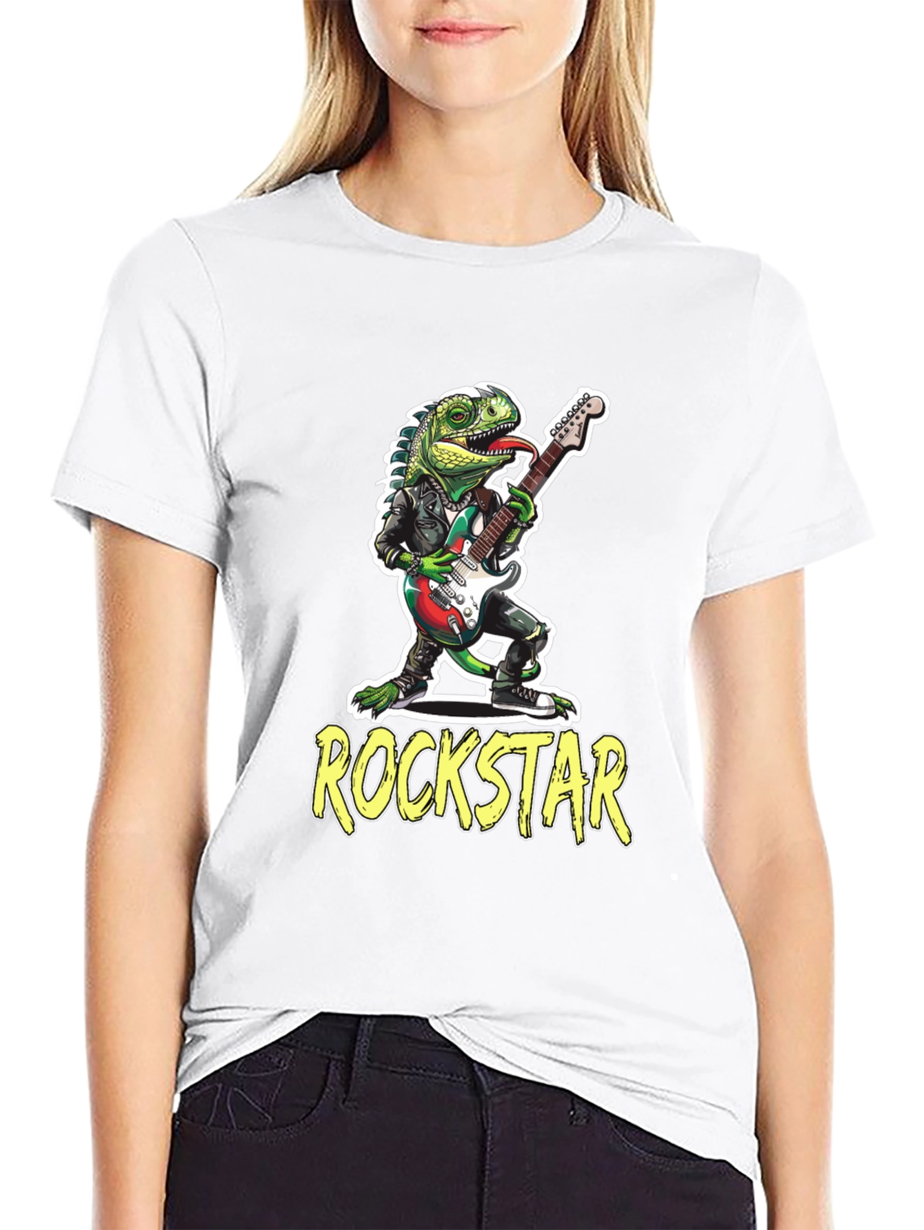 Rockstar Lizard Graphic Tee