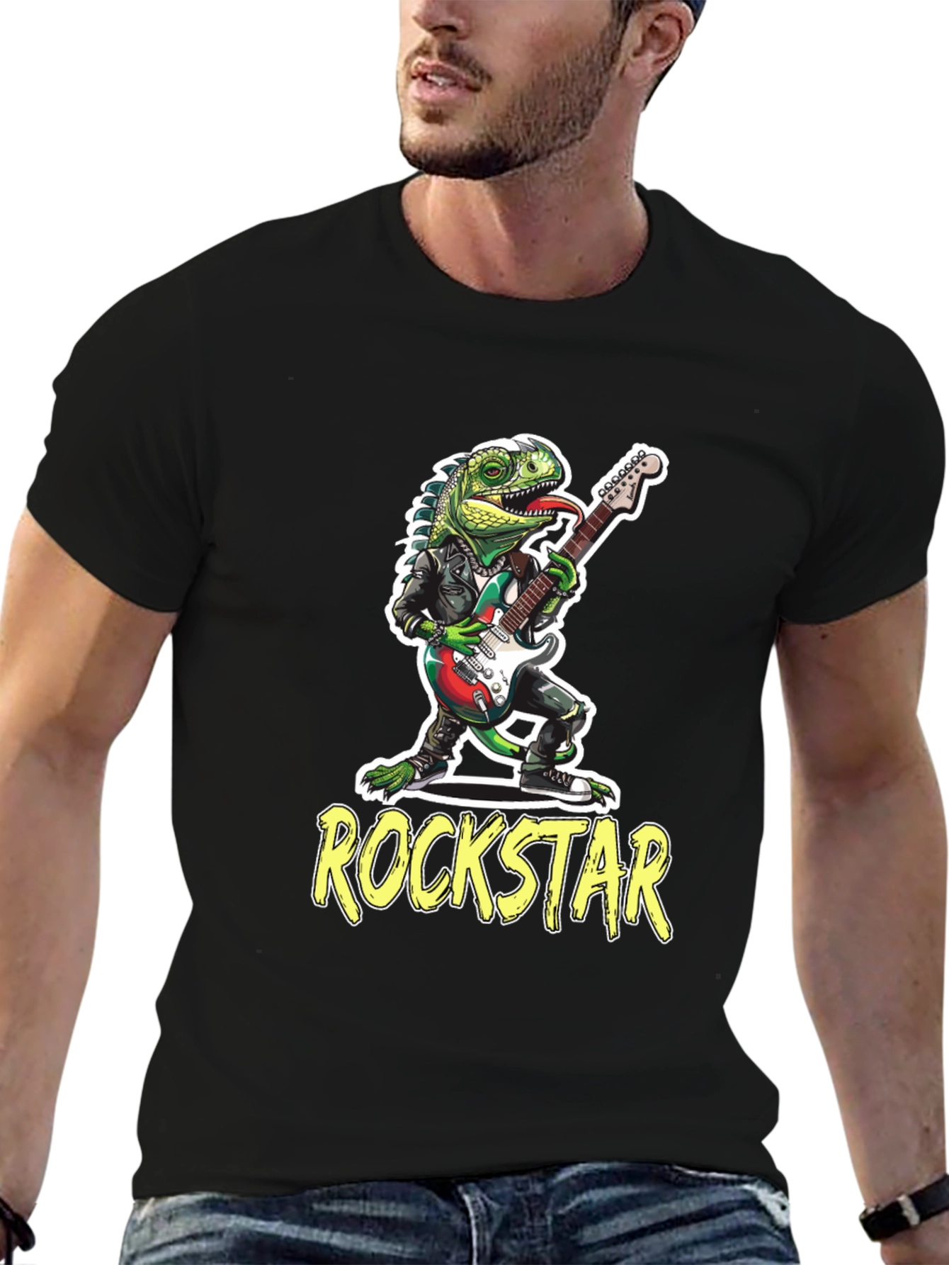 Rockstar Lizard Graphic Tee