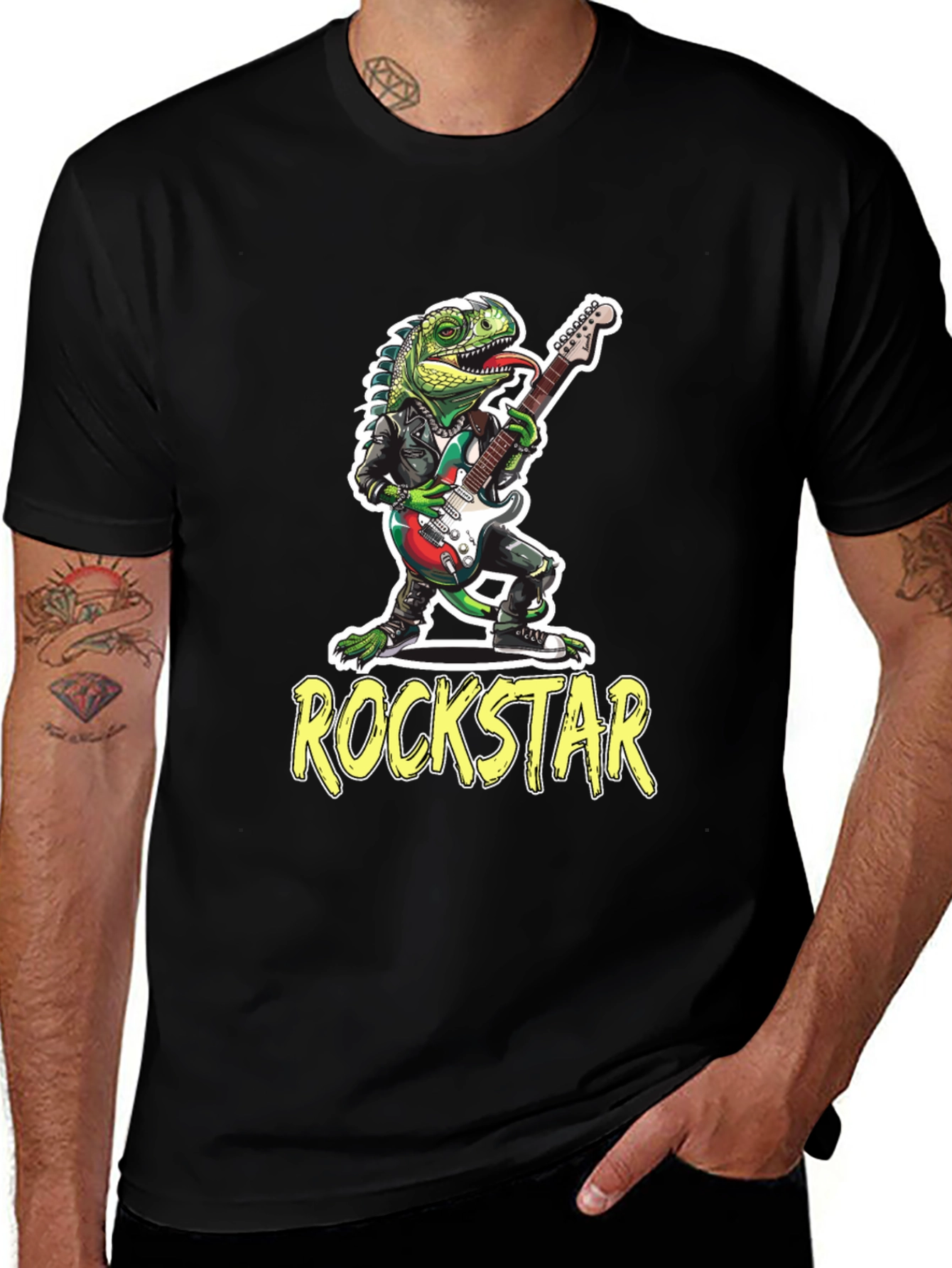 Rockstar Lizard Graphic Tee