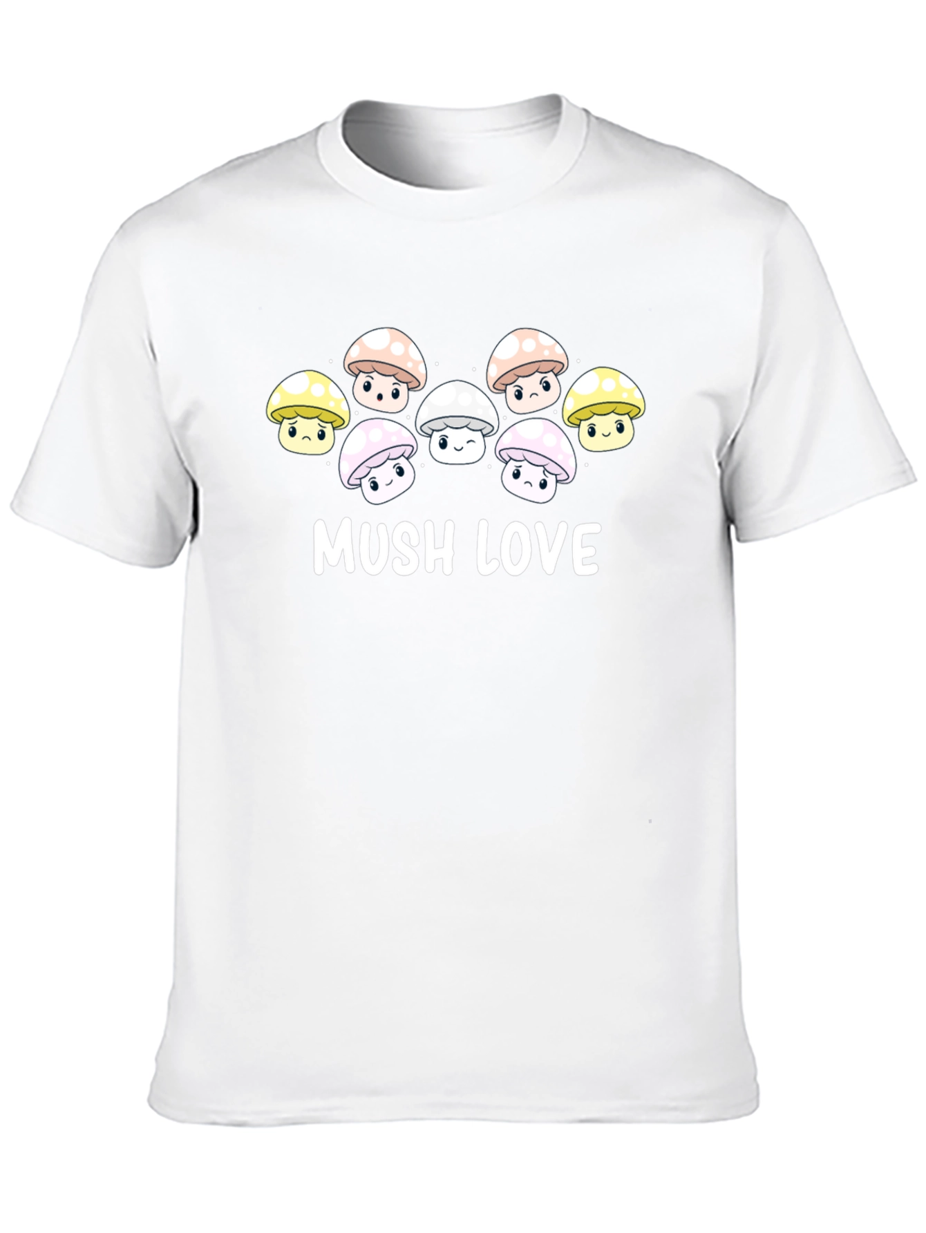 Mushroom Lover Graphic Tee - Mush Love Design