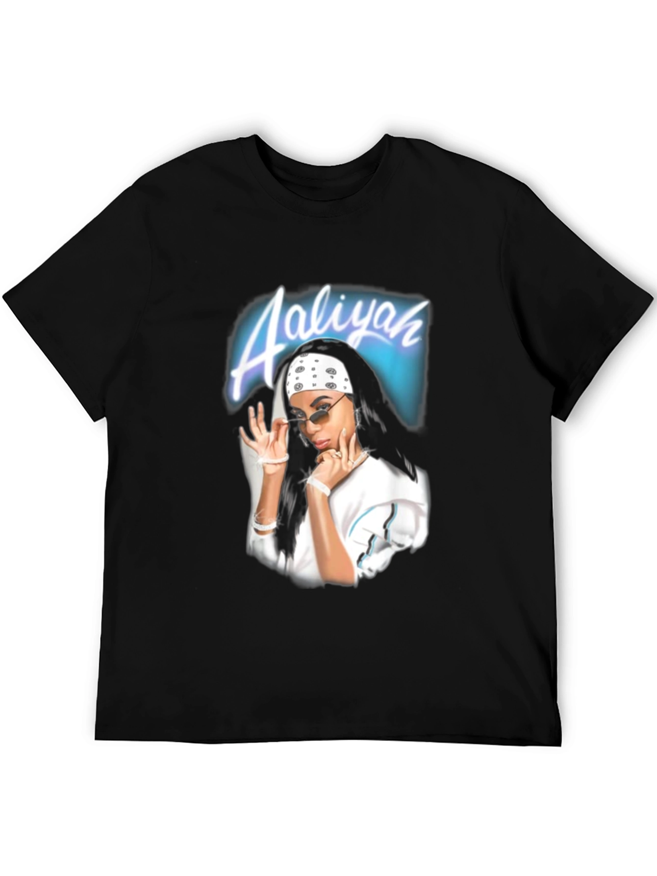Aaliyah Graphic Print T-Shirt