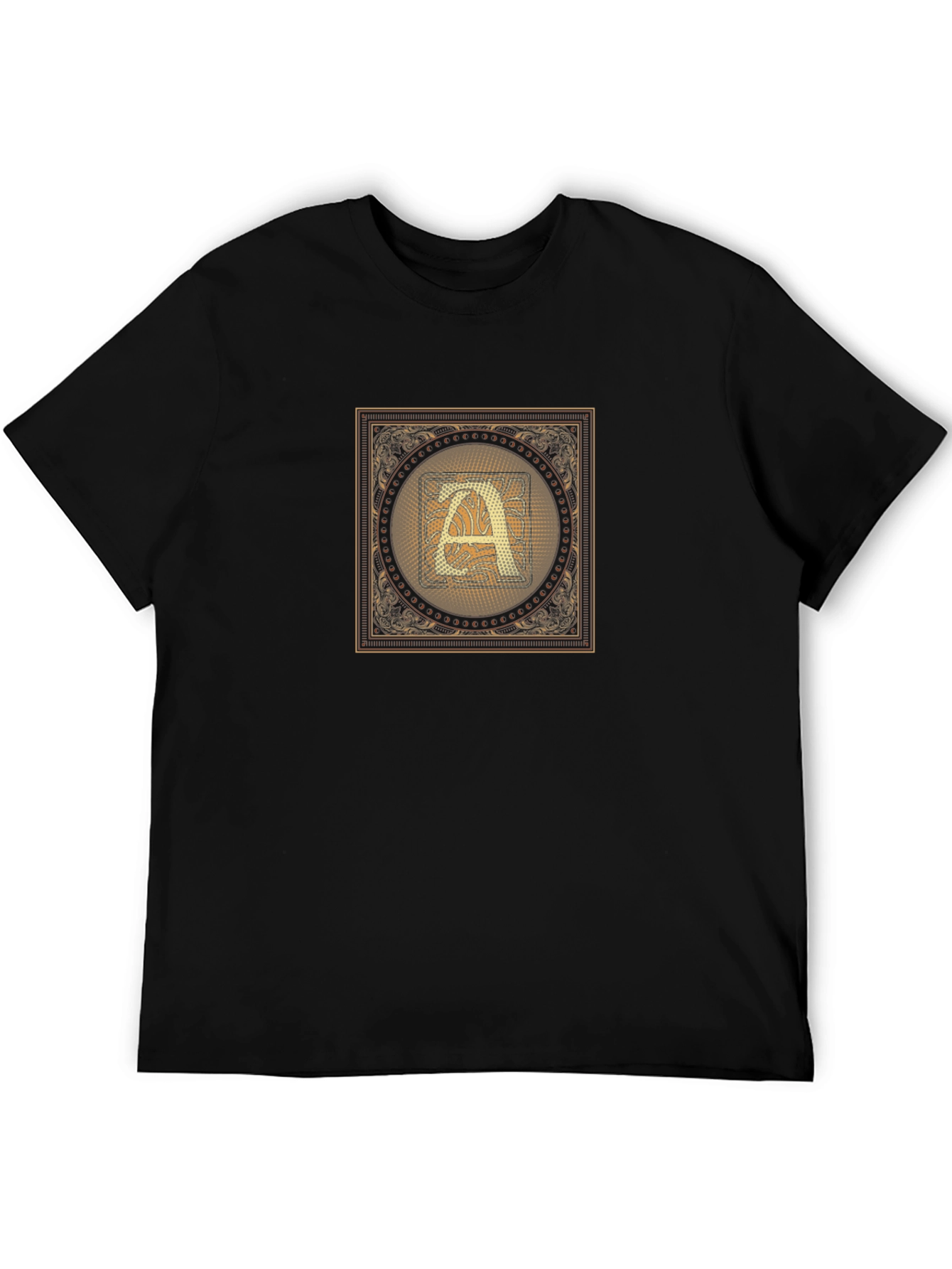 Monogram A Graphic Tee - Stylish & Unique