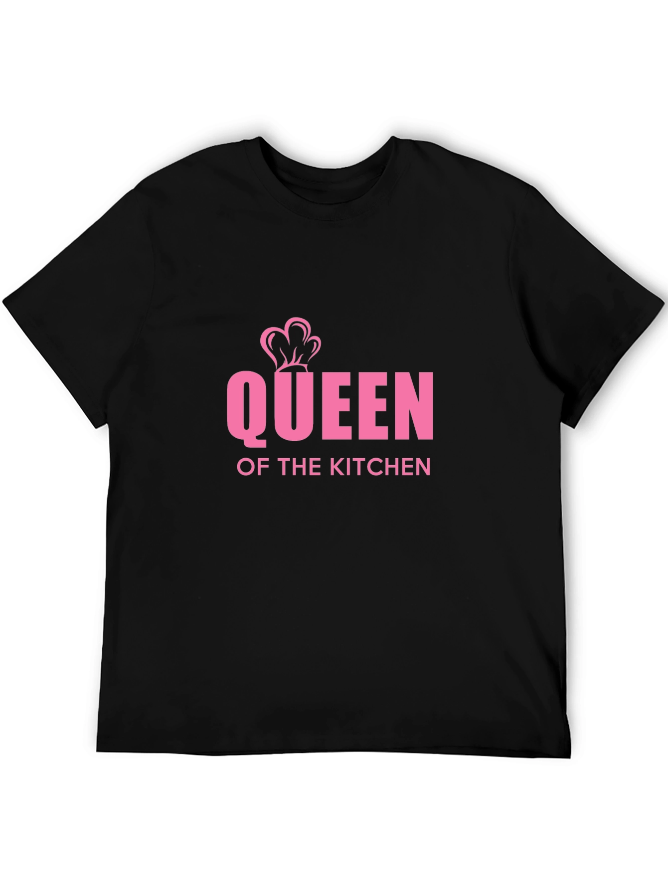 Queen of the Kitchen Graphic T-Shirt - Black