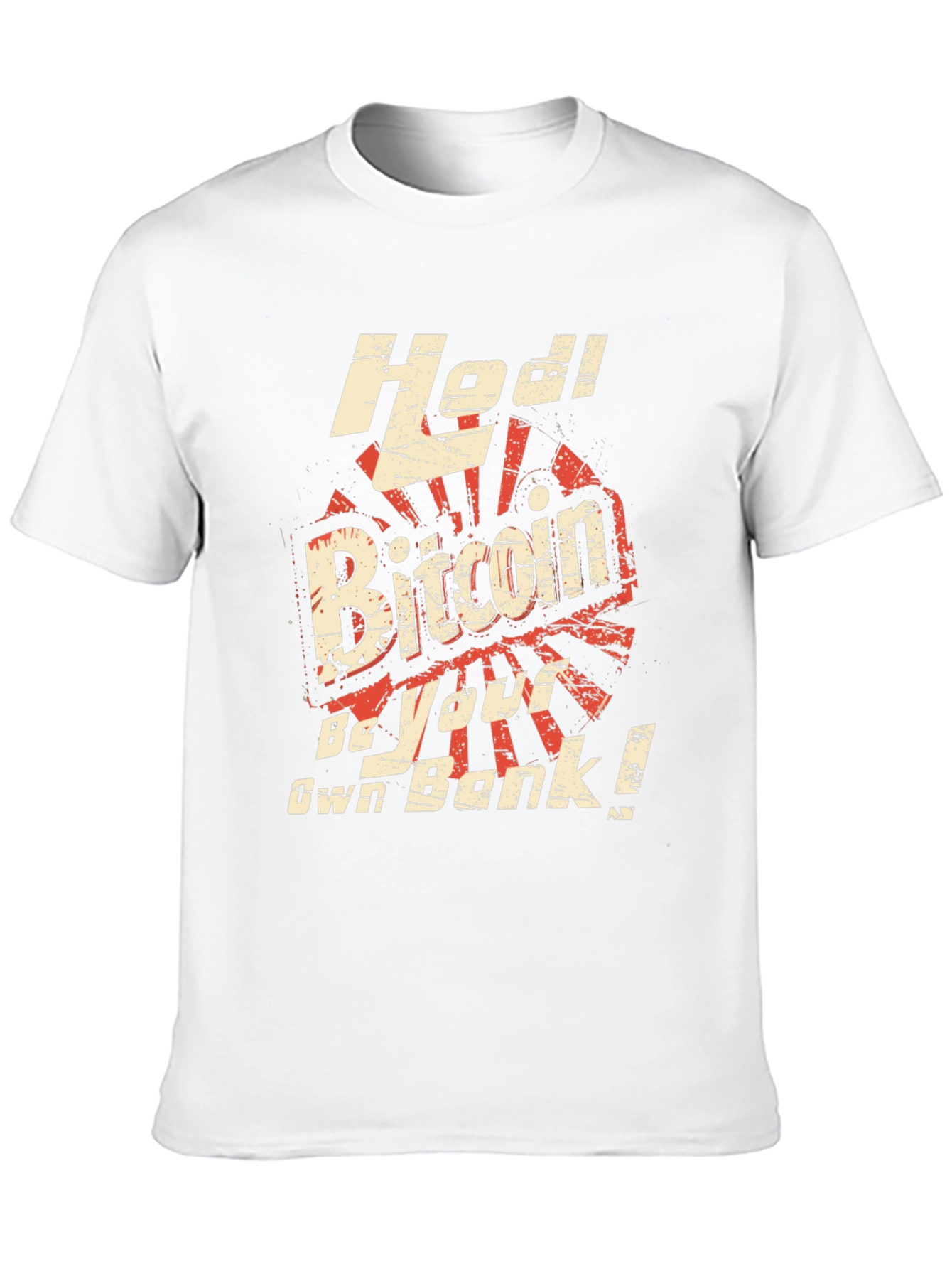 Bitcoin HODL T-Shirt - Be Your Own Bank!