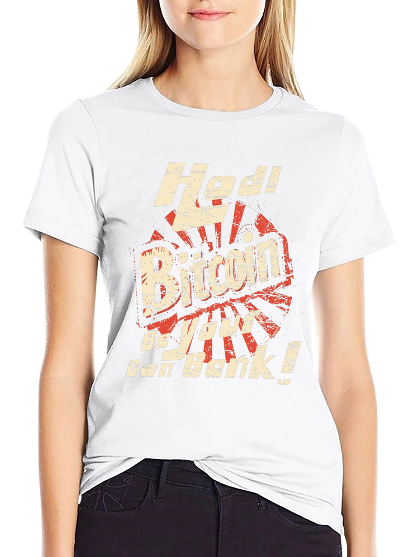 Bitcoin HODL T-Shirt - Be Your Own Bank!