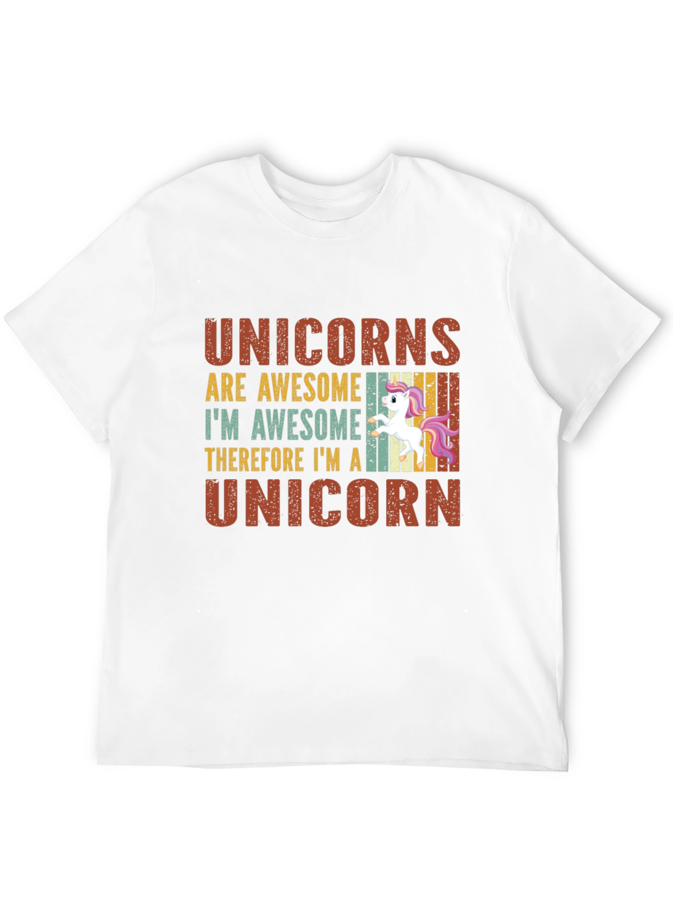 Unicorns Are Awesome Graphic Tee